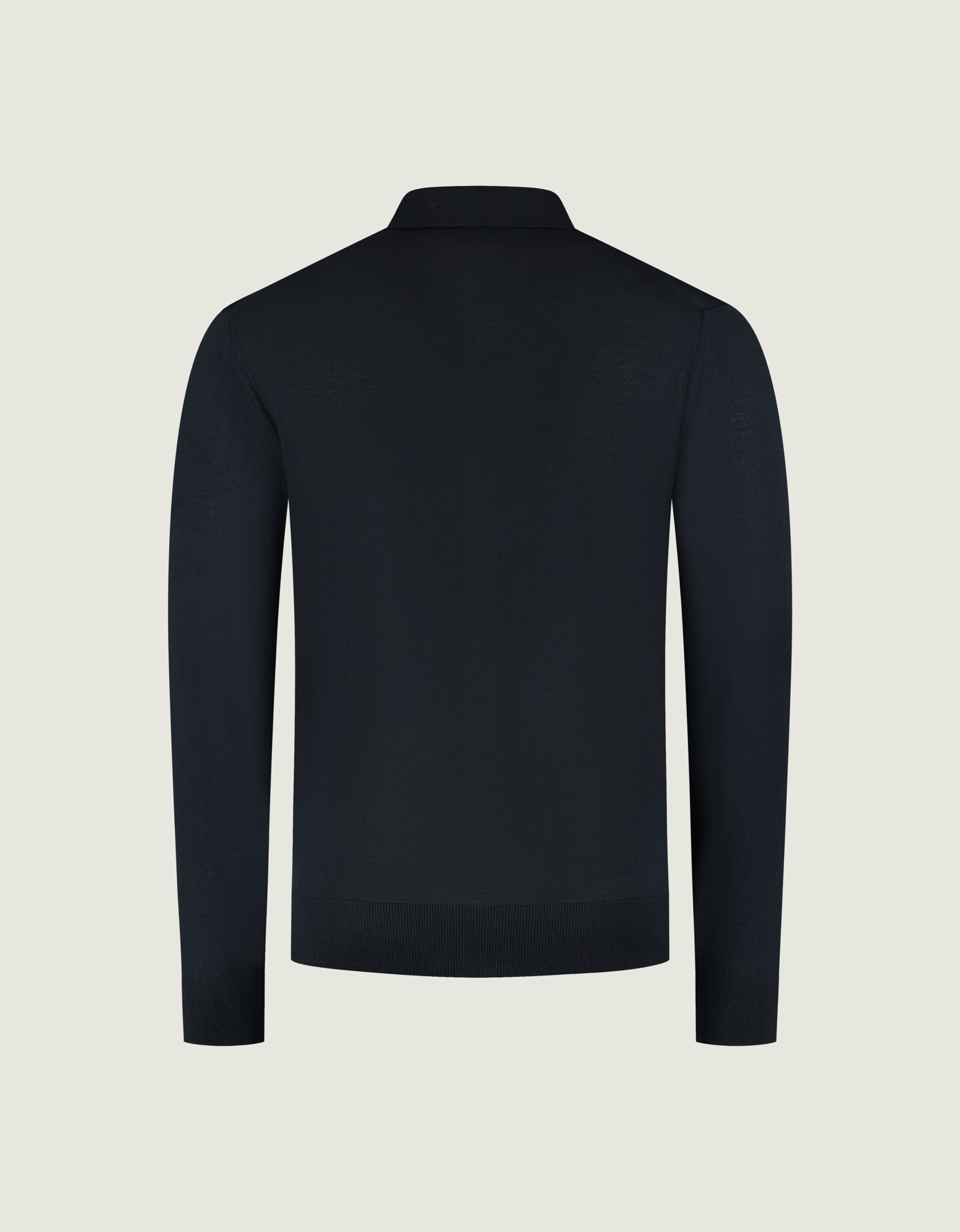 Duquezzi Knit Polo Cardigan Vesten Donkerblauw Dqb30026015