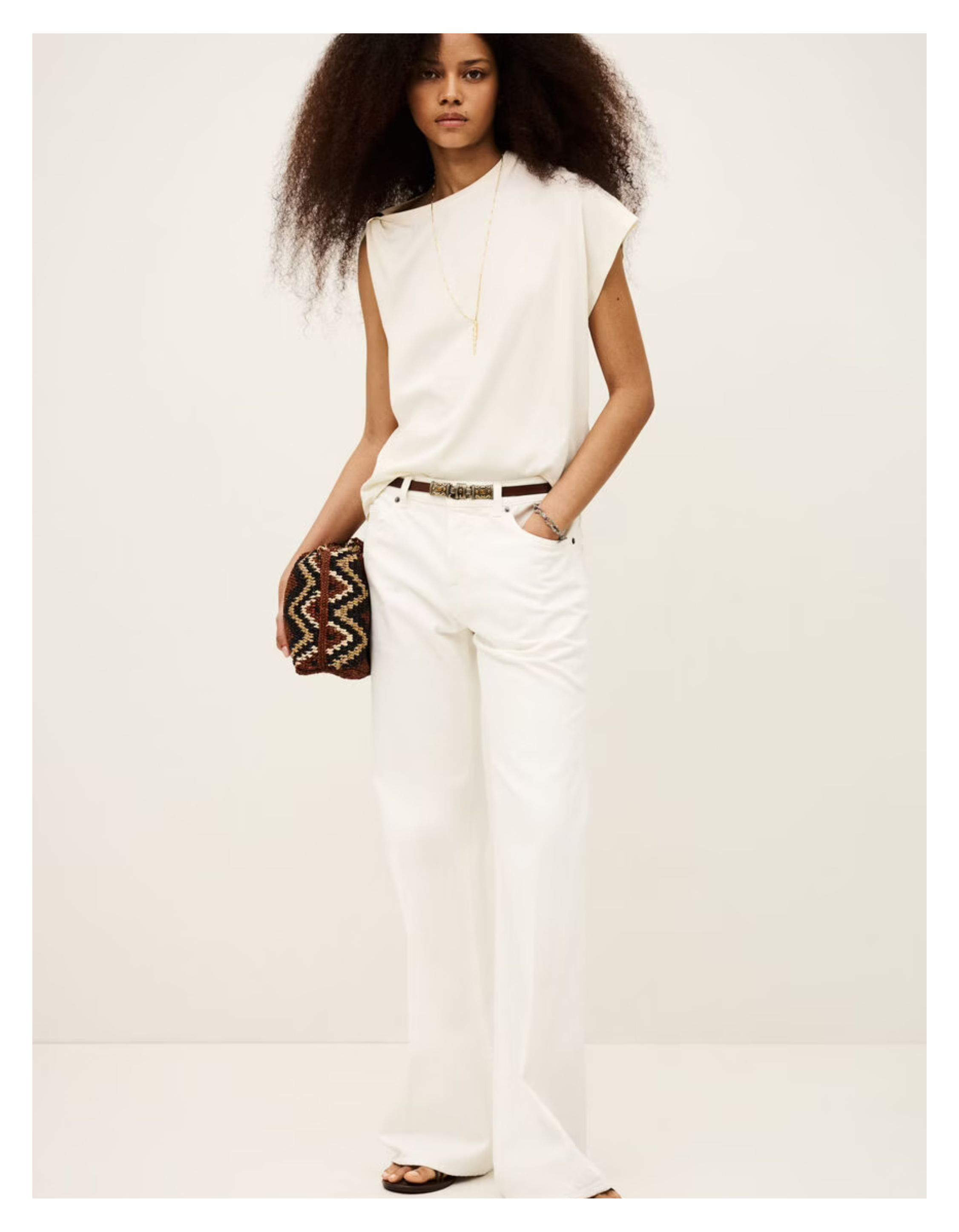 Ba&sh Allia T-shirts Ecru 1e26alli