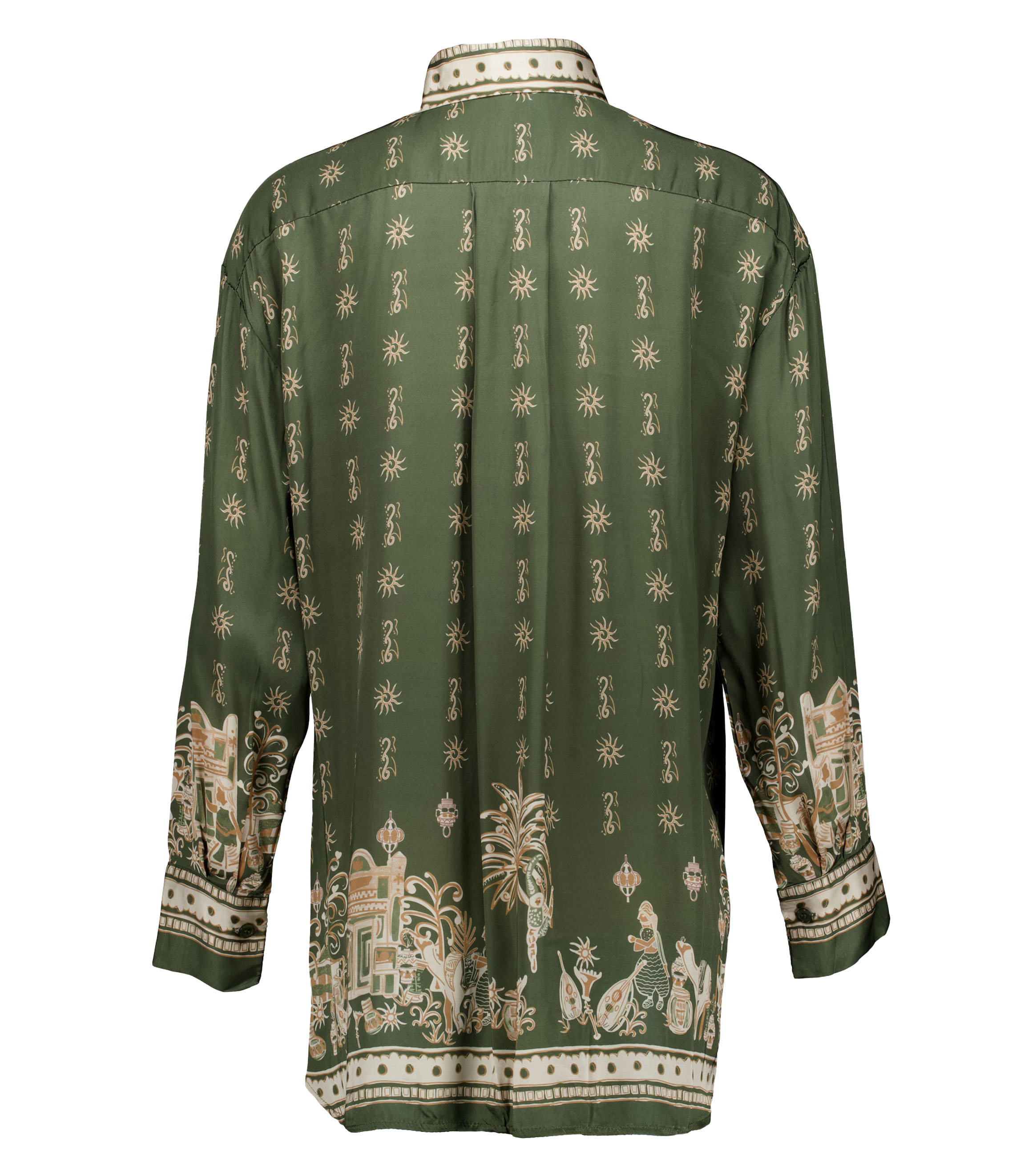 Amelie Copenhagen - Blouses Groen 8859rvs