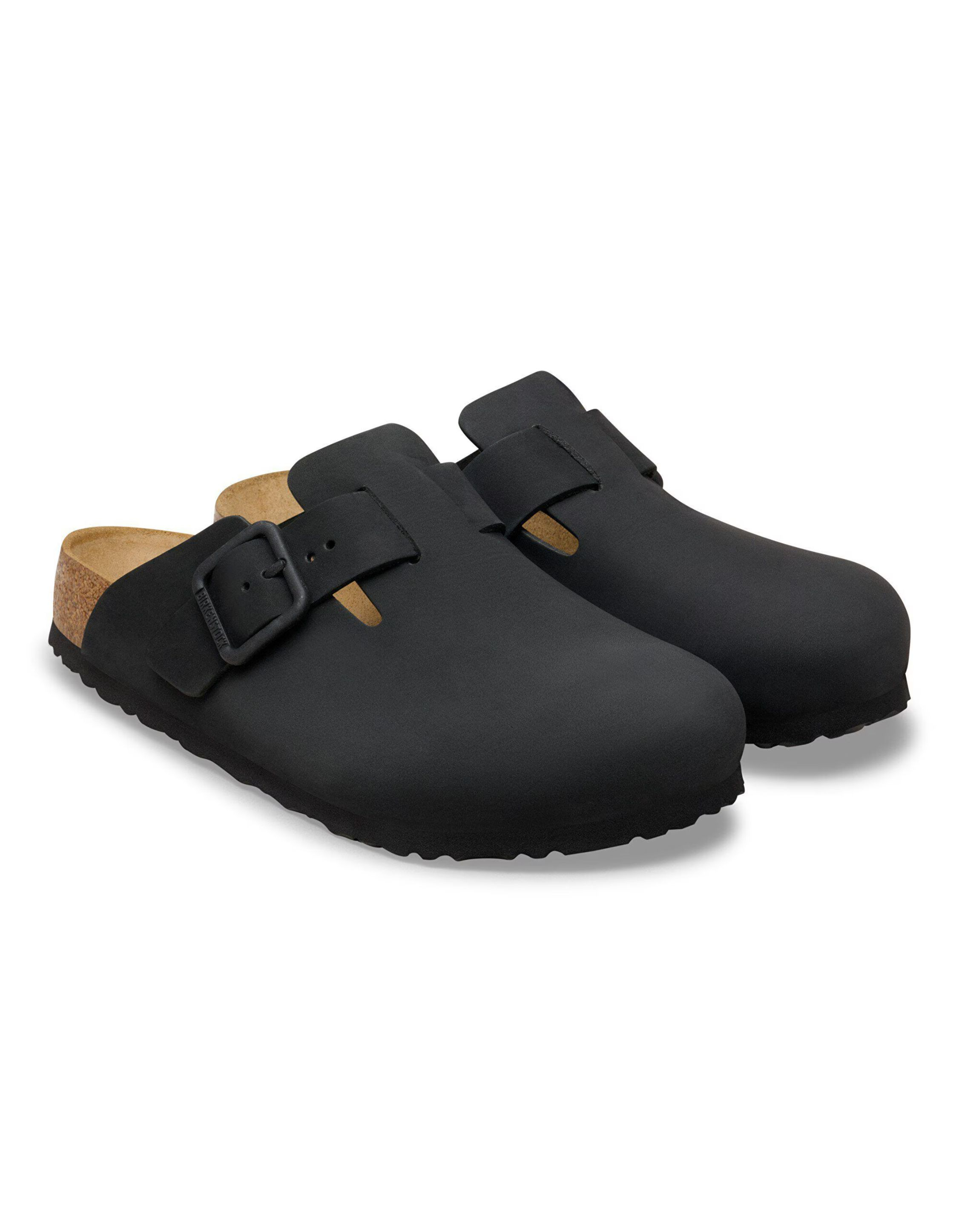Birkenstock Boston Wb Slippers Zwart 1031575