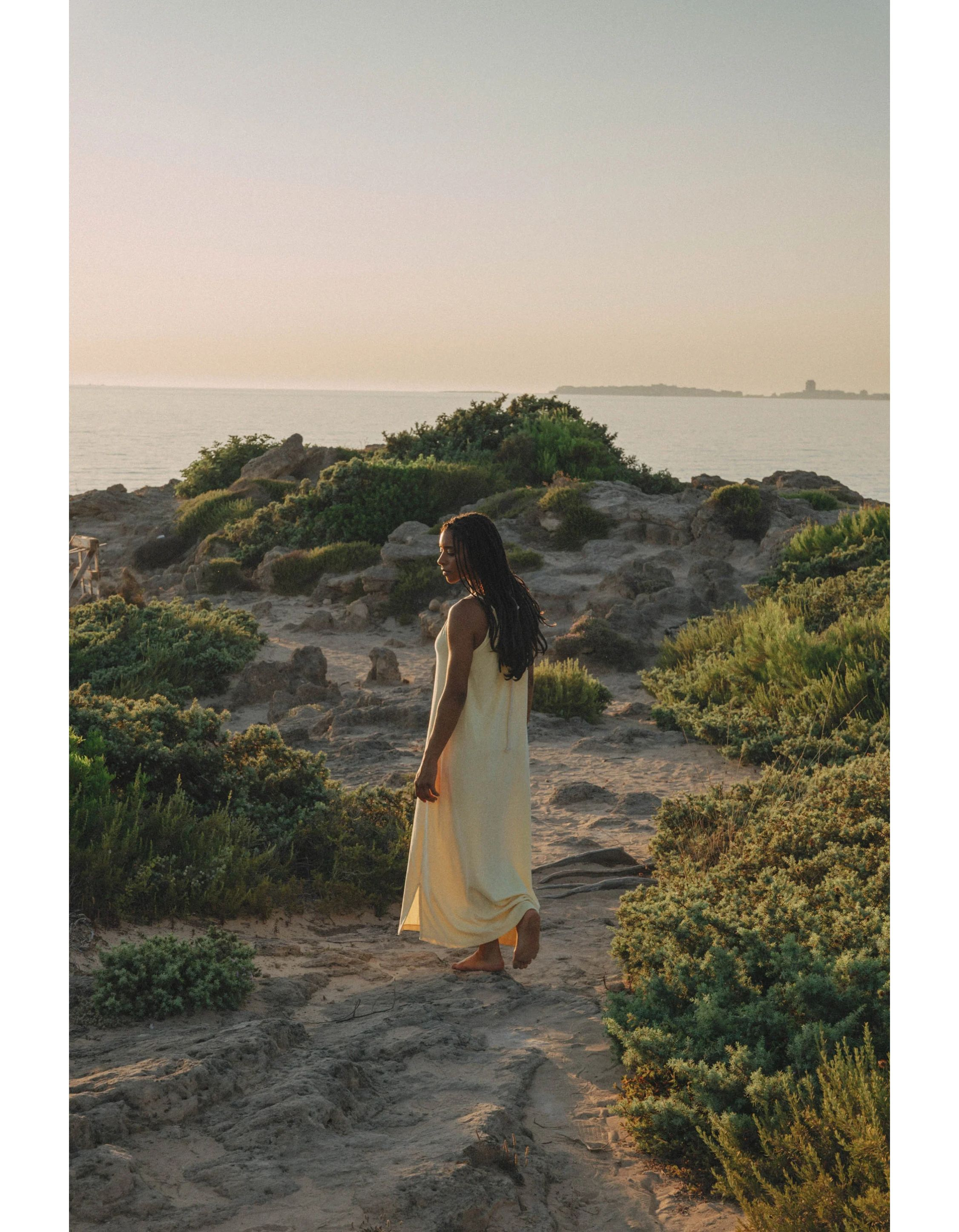 Love Sundaily Ss26dress3 Jurken Geel Blair