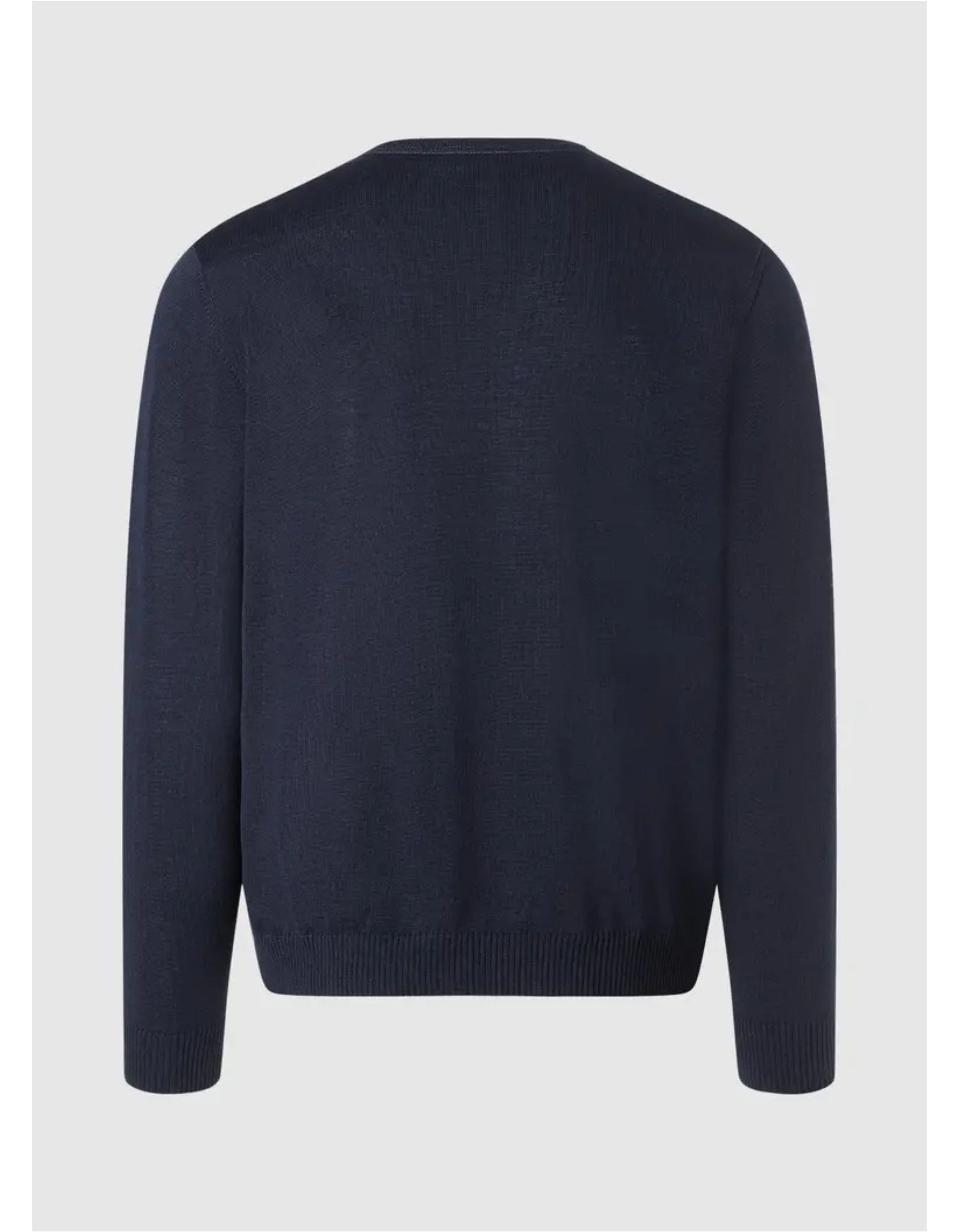 Maerz Pullover Rundhals 1/1 Arm Pullovers Donkerblauw 490500