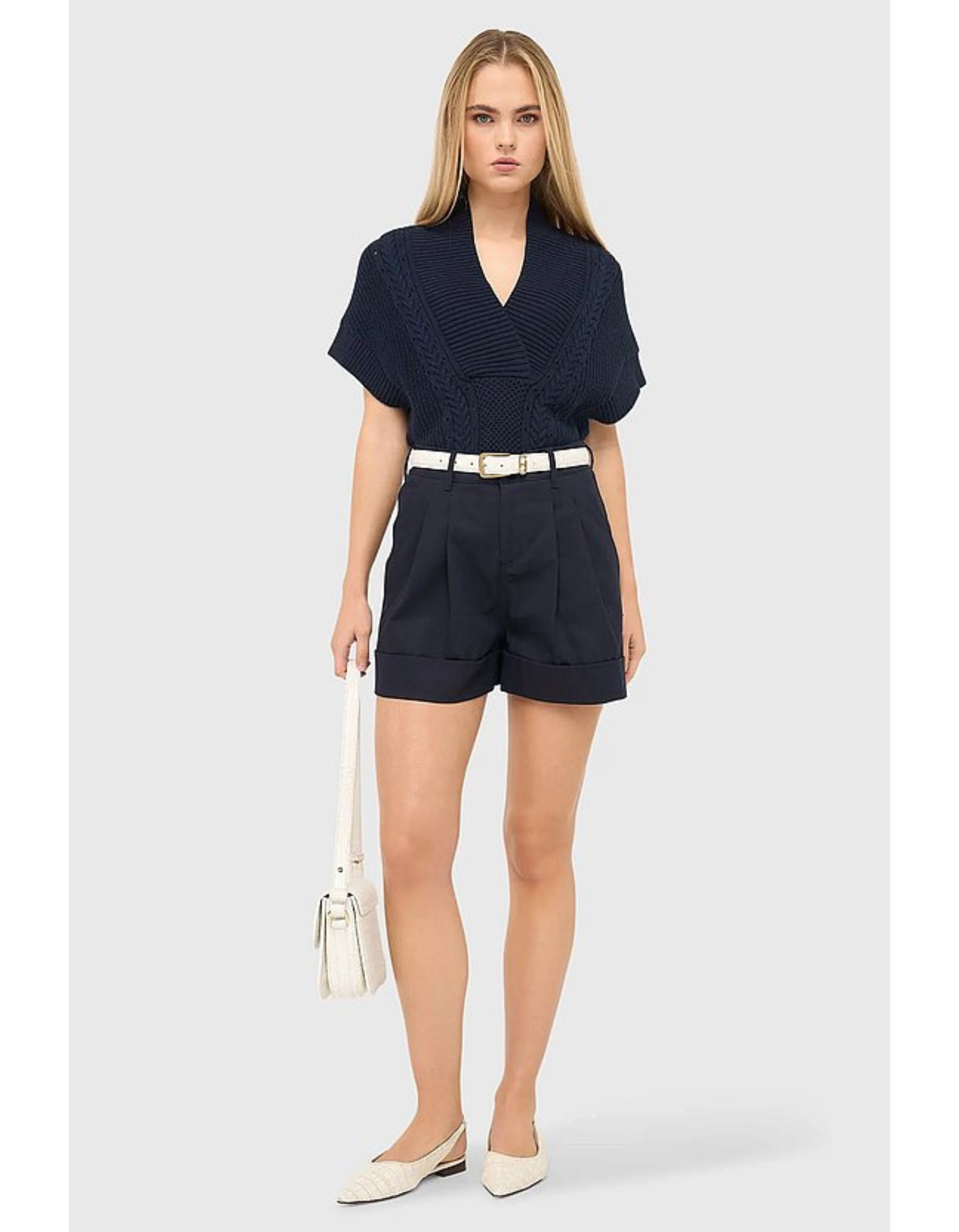Janice Shorts Shorts Blauw Arthur Tweed