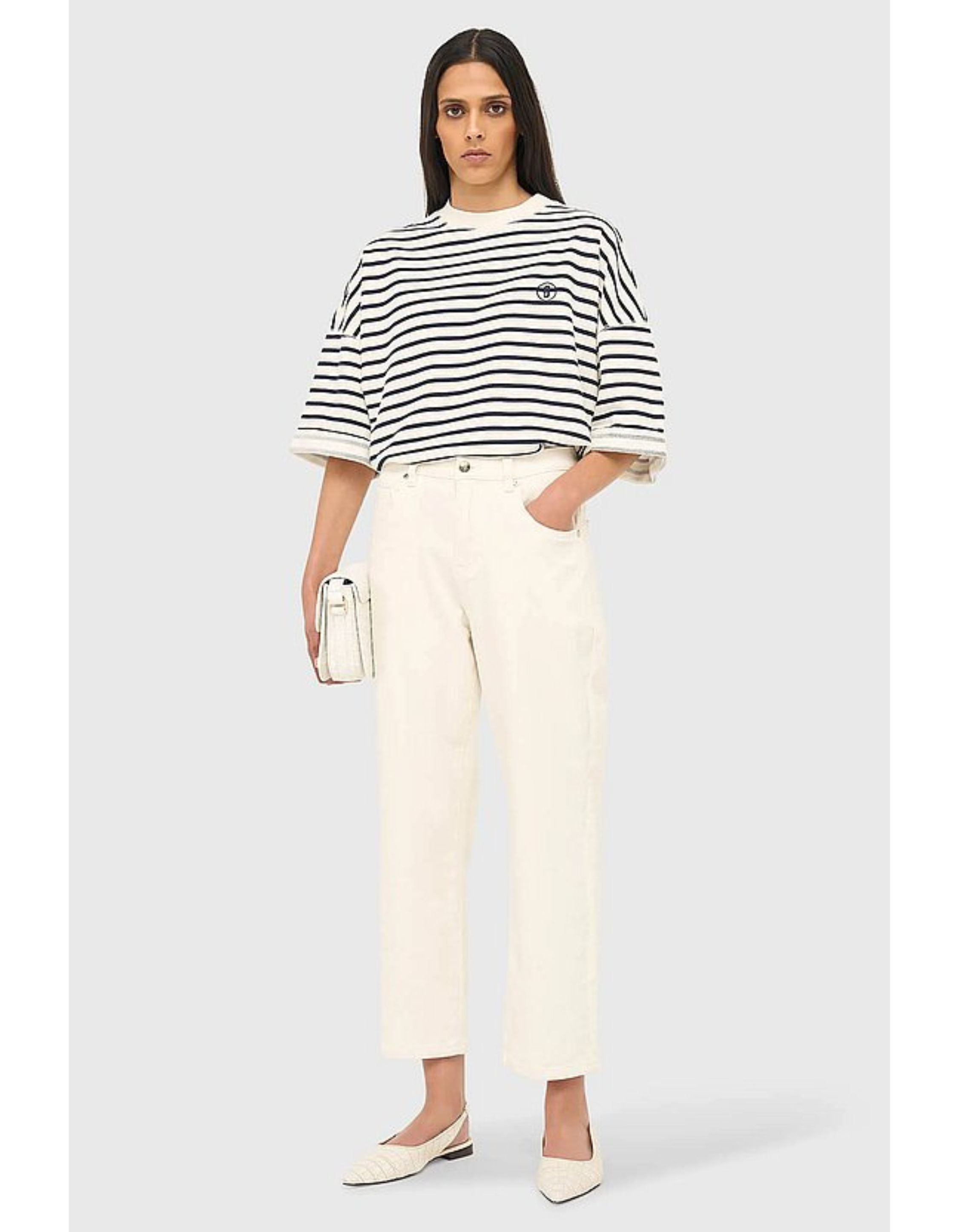 Janice Boyfriend Jeans Boyfriend Jeans Off White Bailey