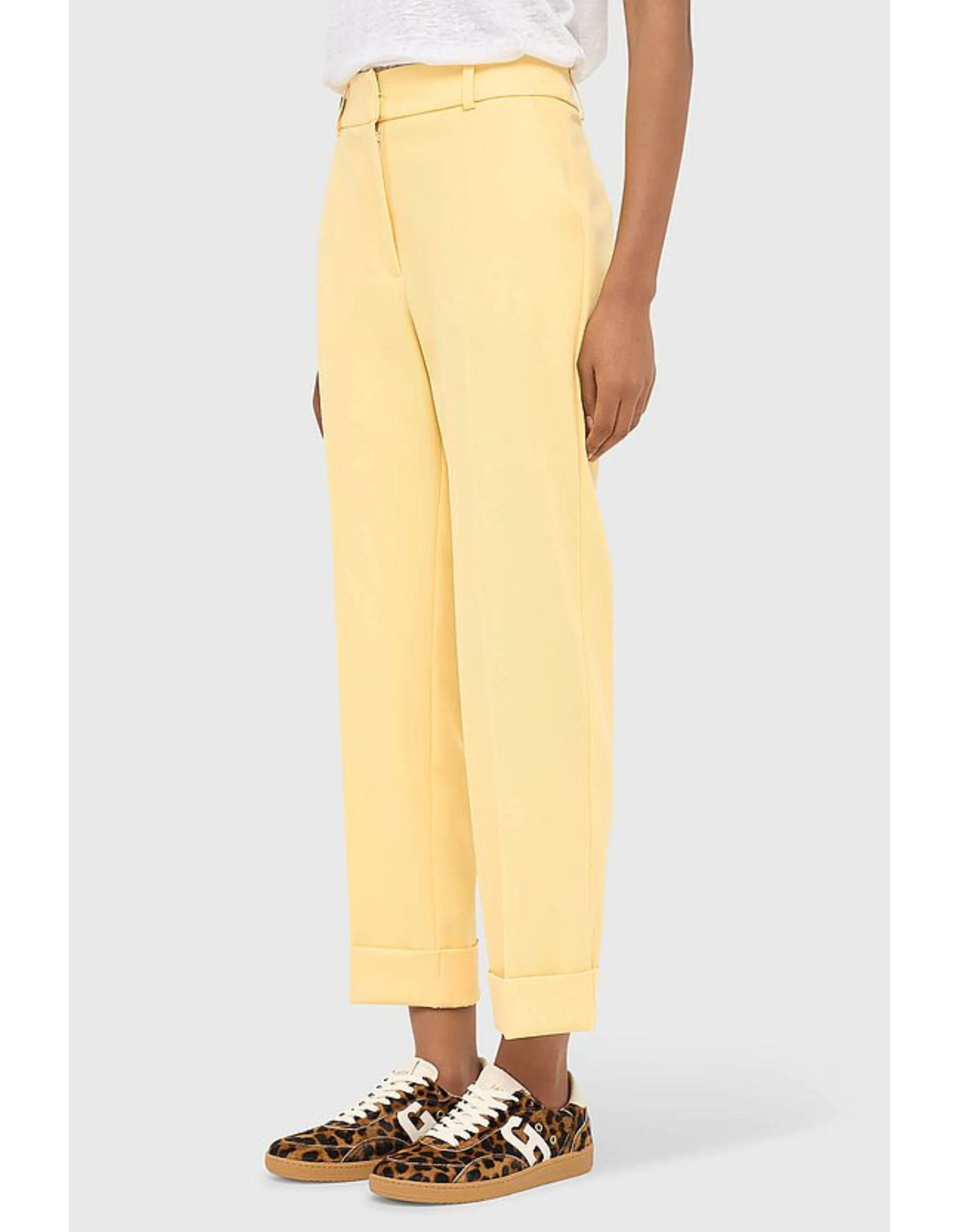 Janice Sean Pantalons Geel Sean