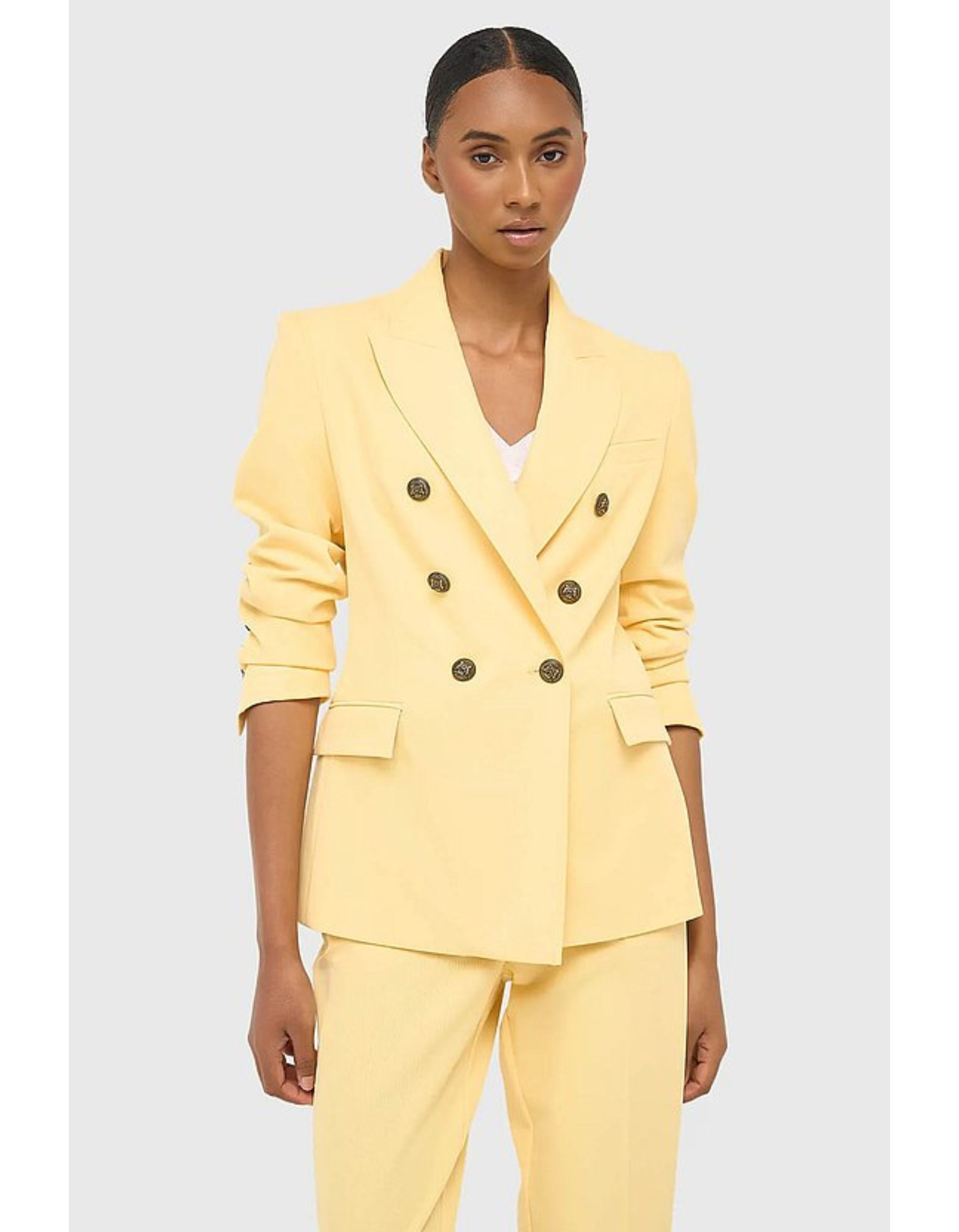 Janice Connor Blazers Geel Connor