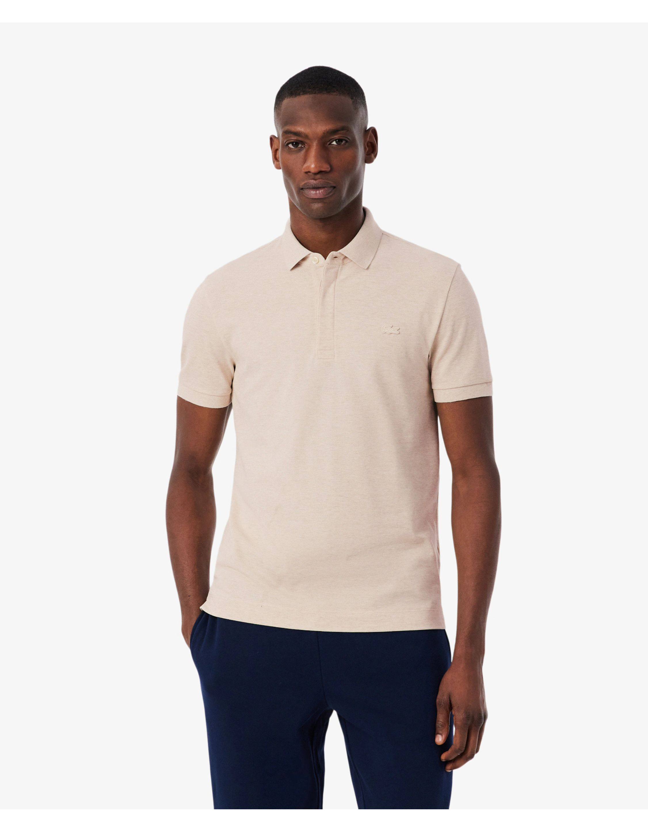 Lacoste 1hp3 Men's S/s Polo Polos Beige Ph5522-61