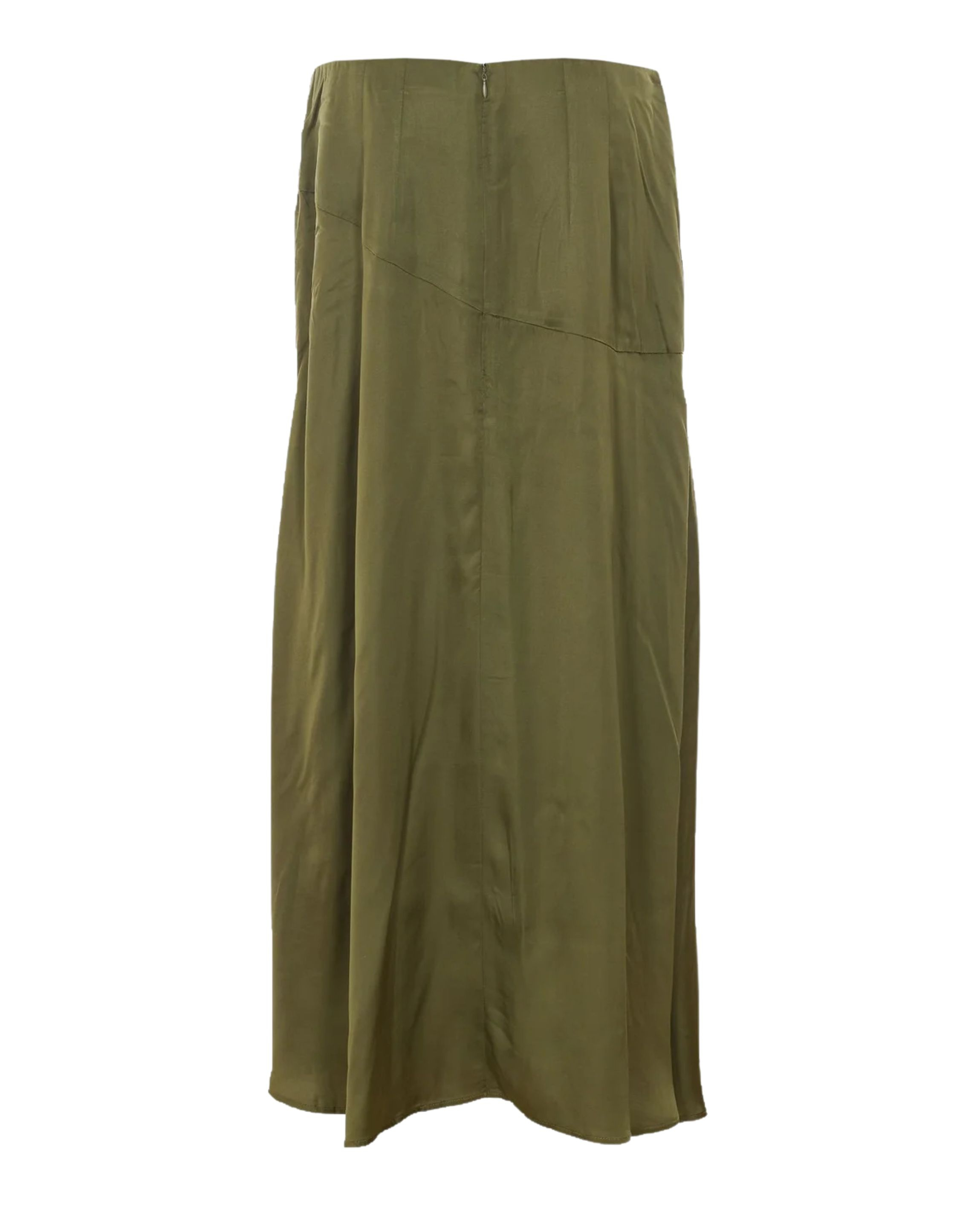 Essentiel Antwerp Midi-length Skirt Rokken Olijf Jiselle