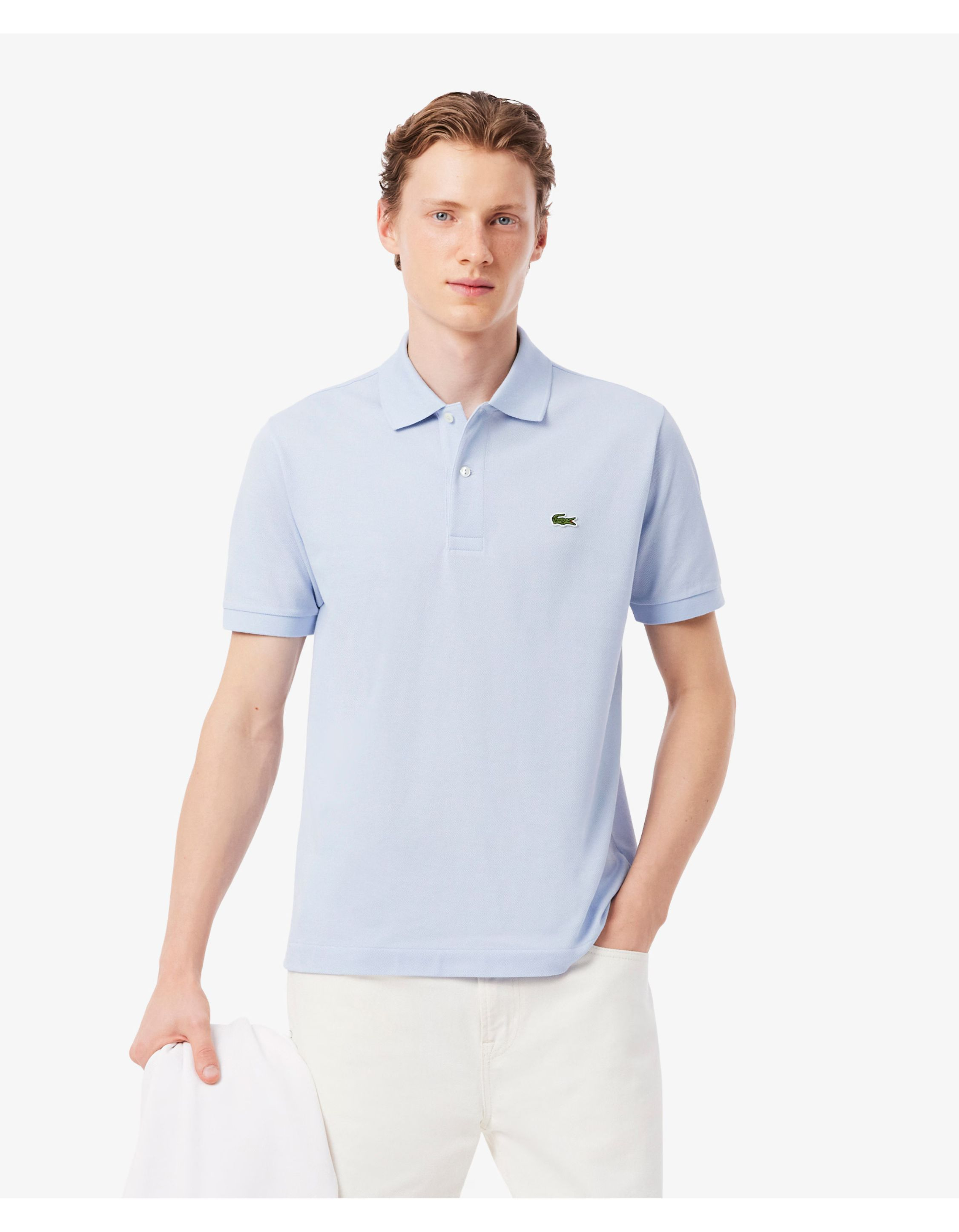 Lacoste 1hp3 Men's S/s Best Polo Polos Lichtblauw L1212-61