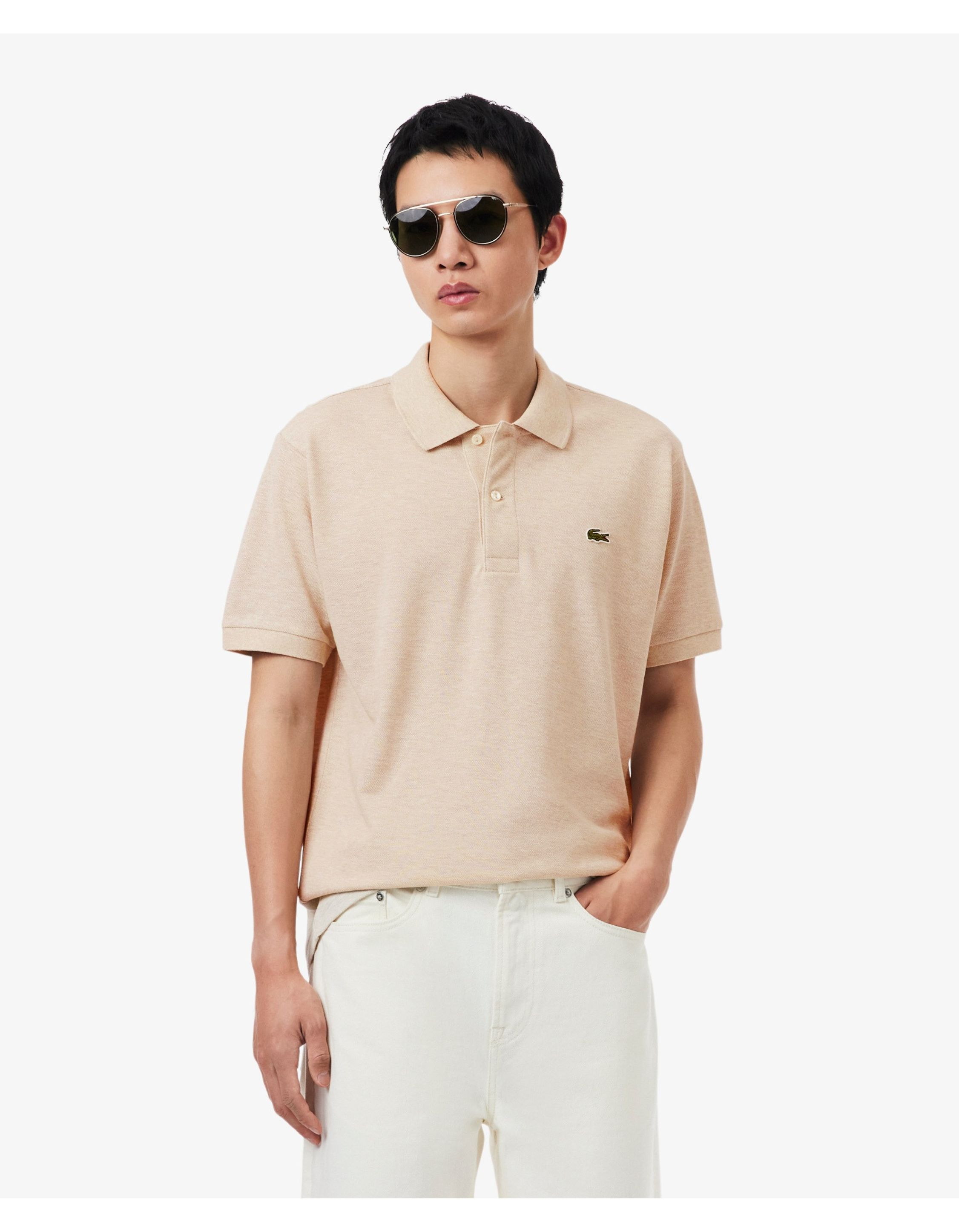 Lacoste 1hp3 Men's S/s Best Polo Polos Beige L1264-61