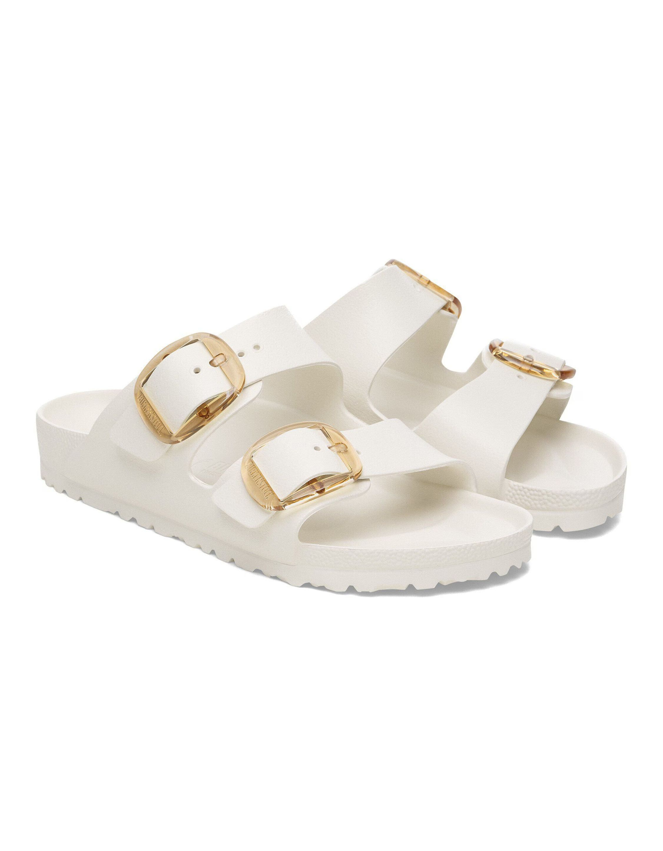 Birkenstock Arizona Big Buckle Narrow Slippers Creme 1029651