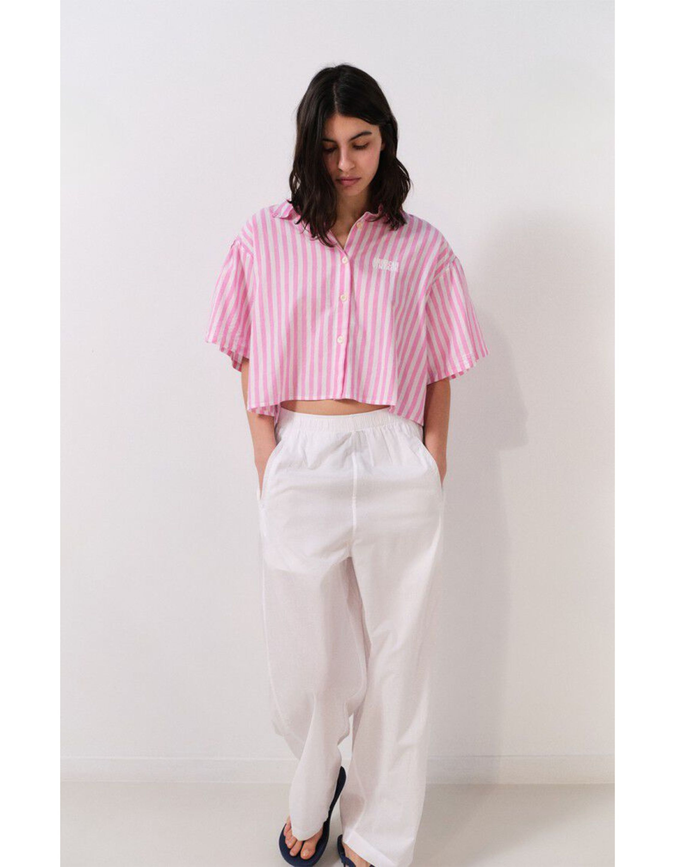 American Vintage Vextown Blouses Roze Vex06ae26