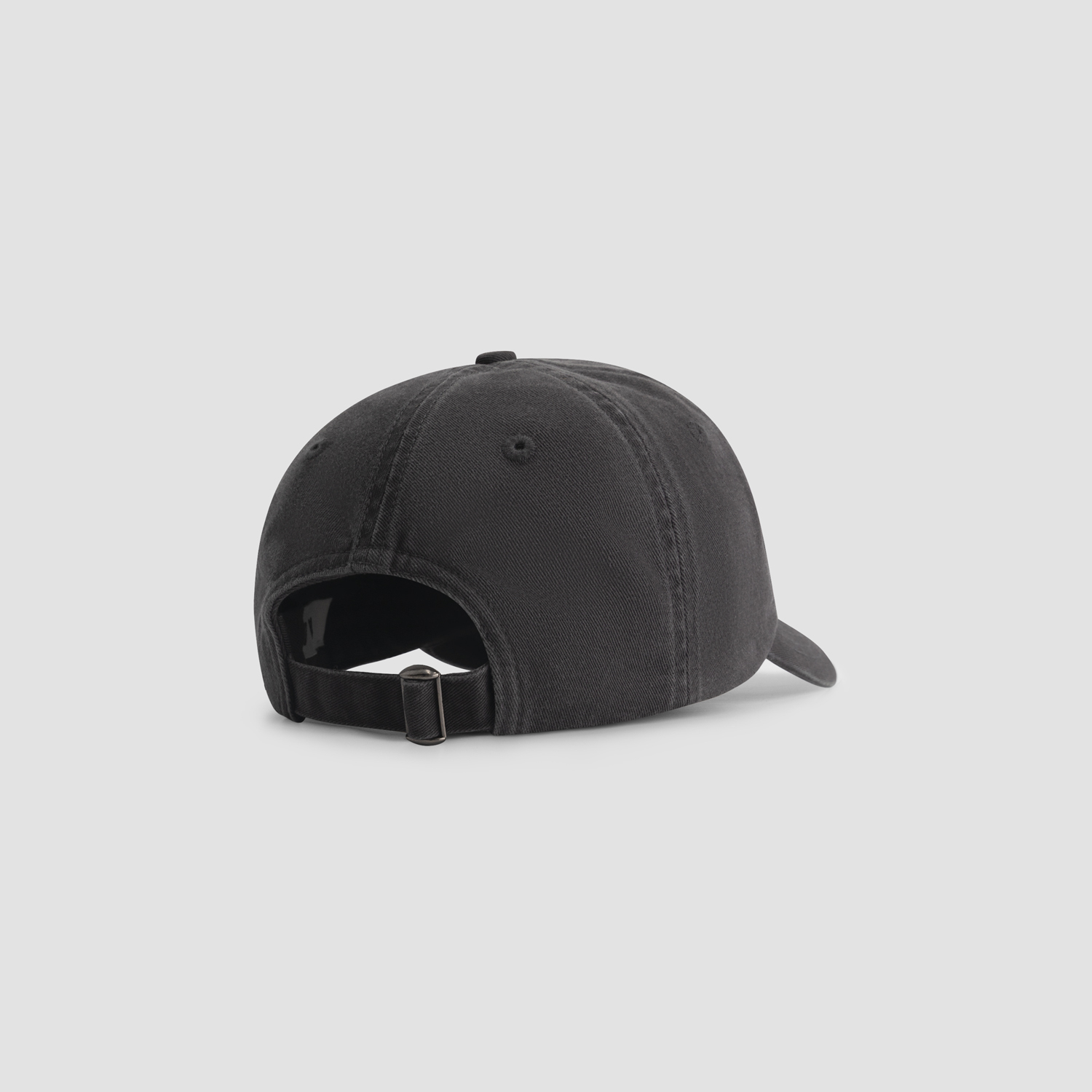 Olaf Washed Signature Logo Petten Grijs A260800