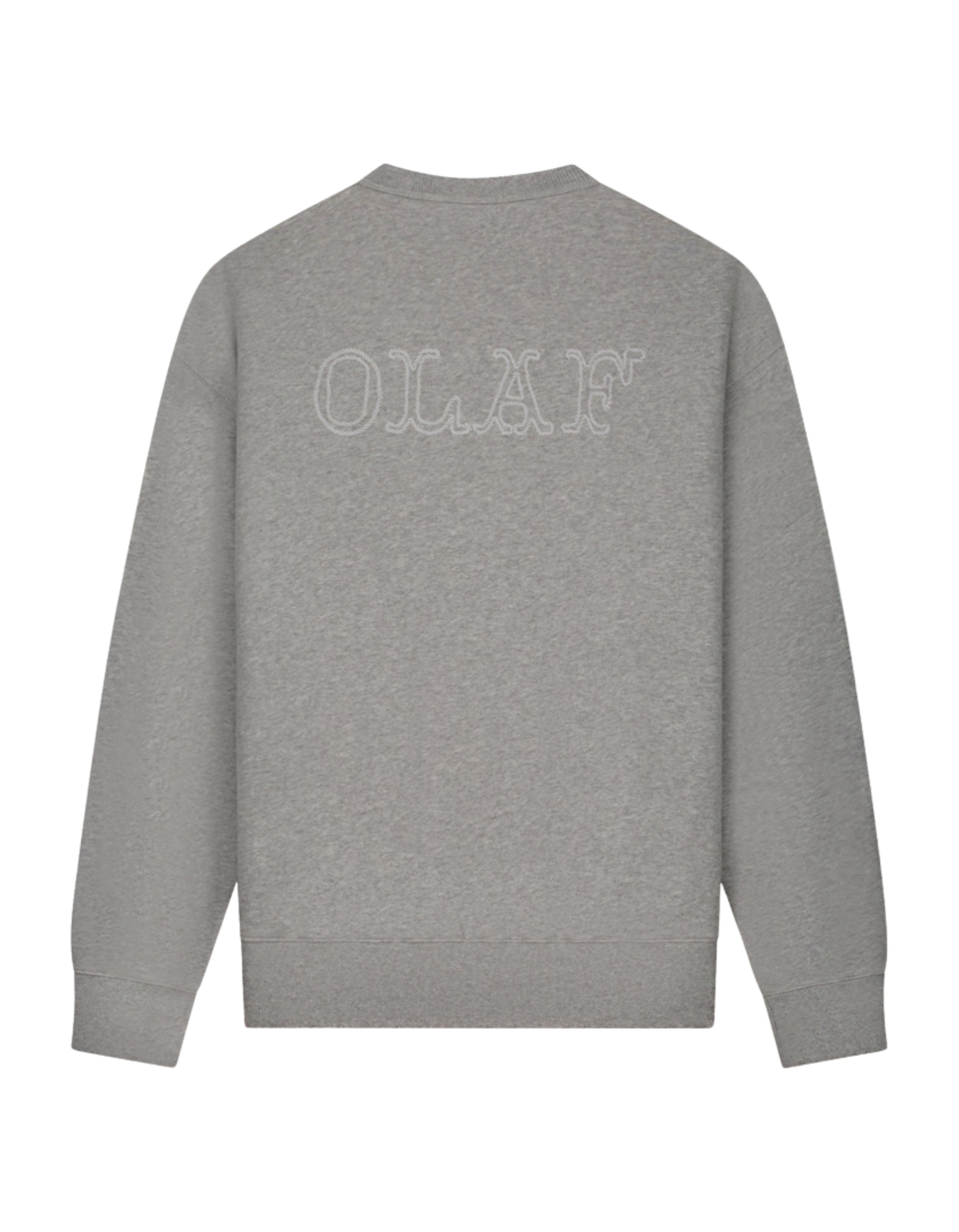 Olaf Western Logo Sweaters Grijs M260204