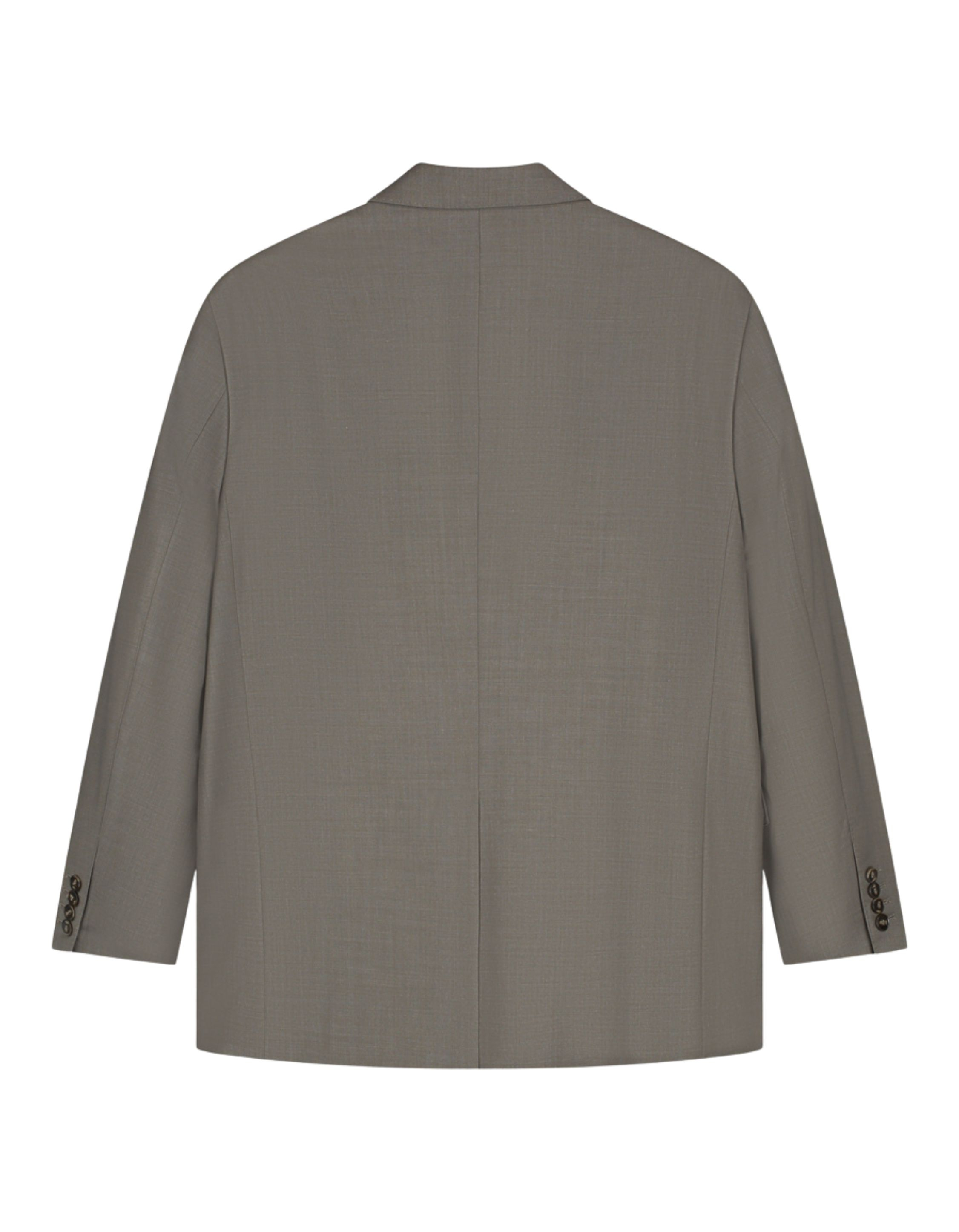 Olaf Wool Blazer Jas Bruin M260509