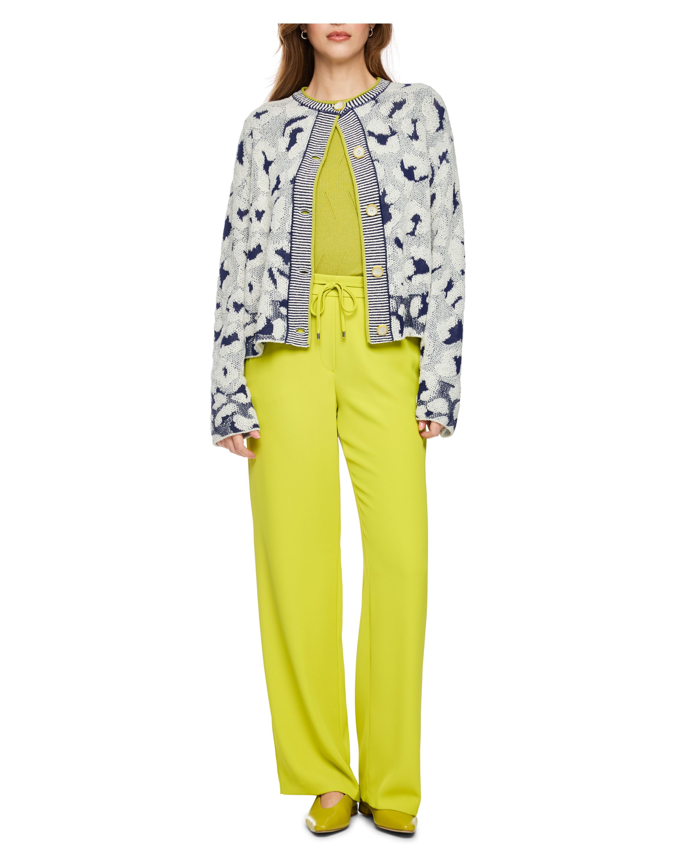 Marccain Pantalon Pantalons Groen Bc 81.03 W42