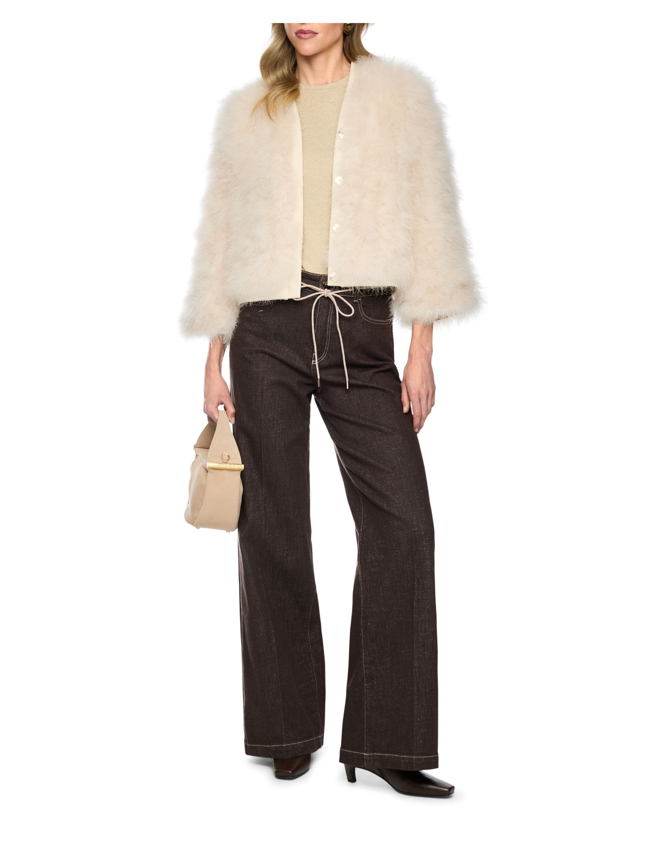 Marccain Jack Jackets Creme Bc 31.10 W06