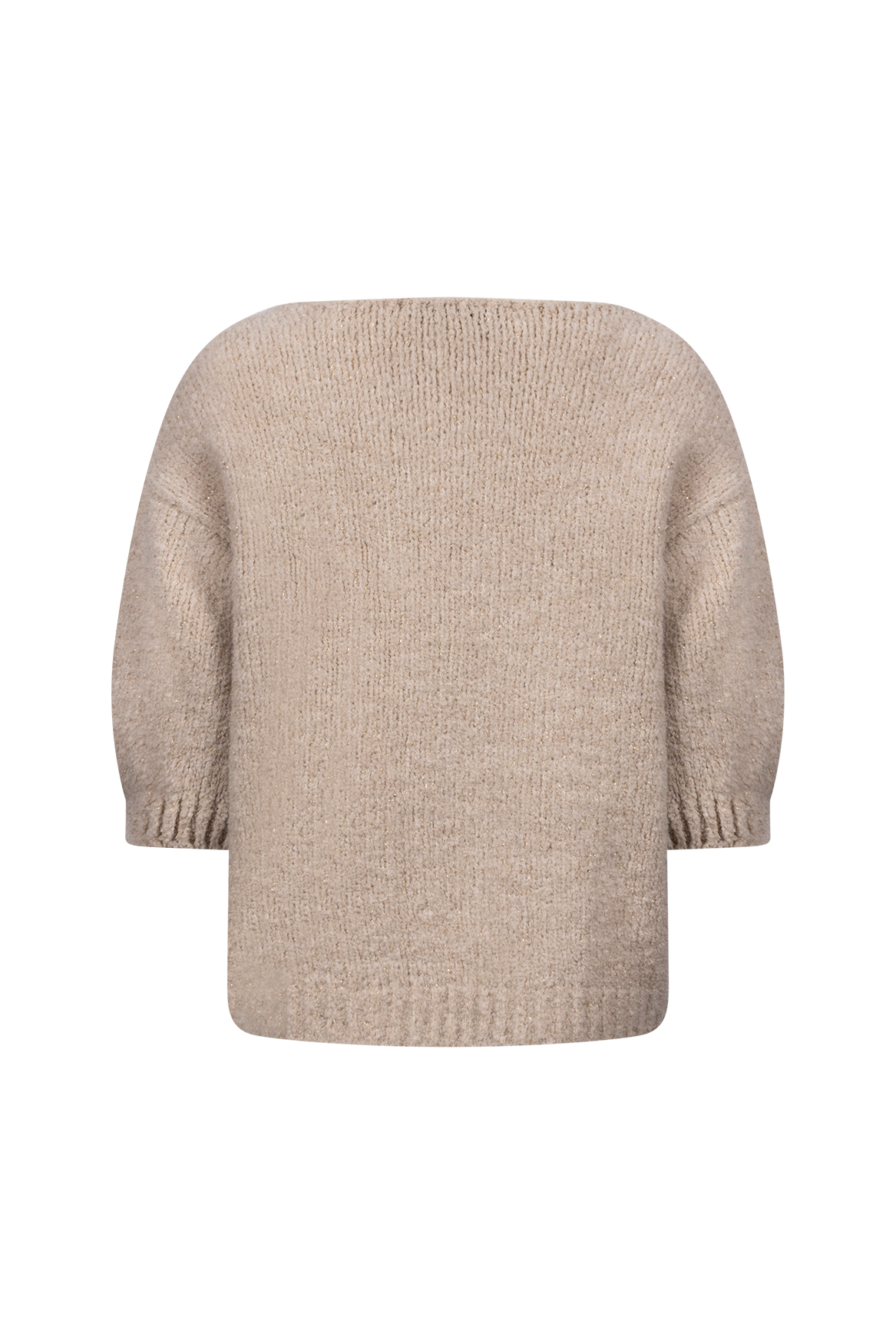 Nukus Jip Cardigan Flower Vesten Zand Nkf05026