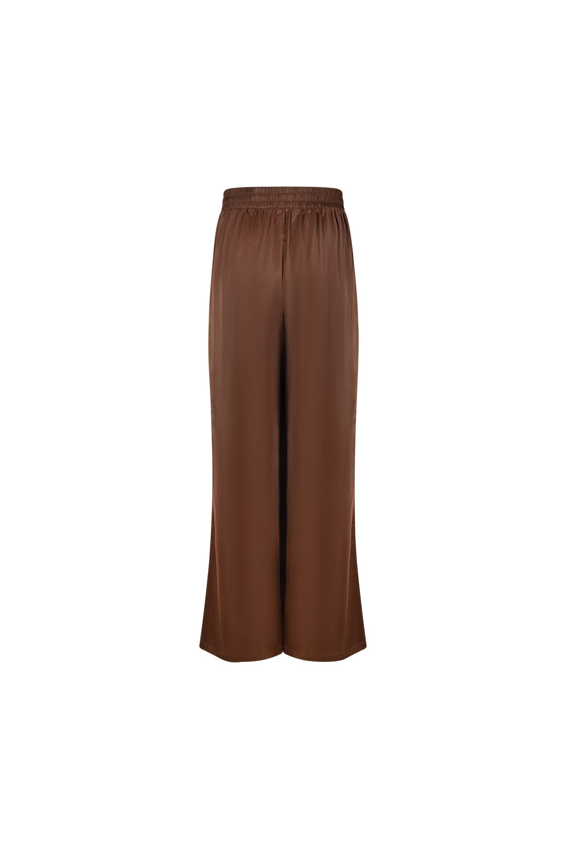 Nukus June Pants Shiny Pantalons Bruin Nkf09068