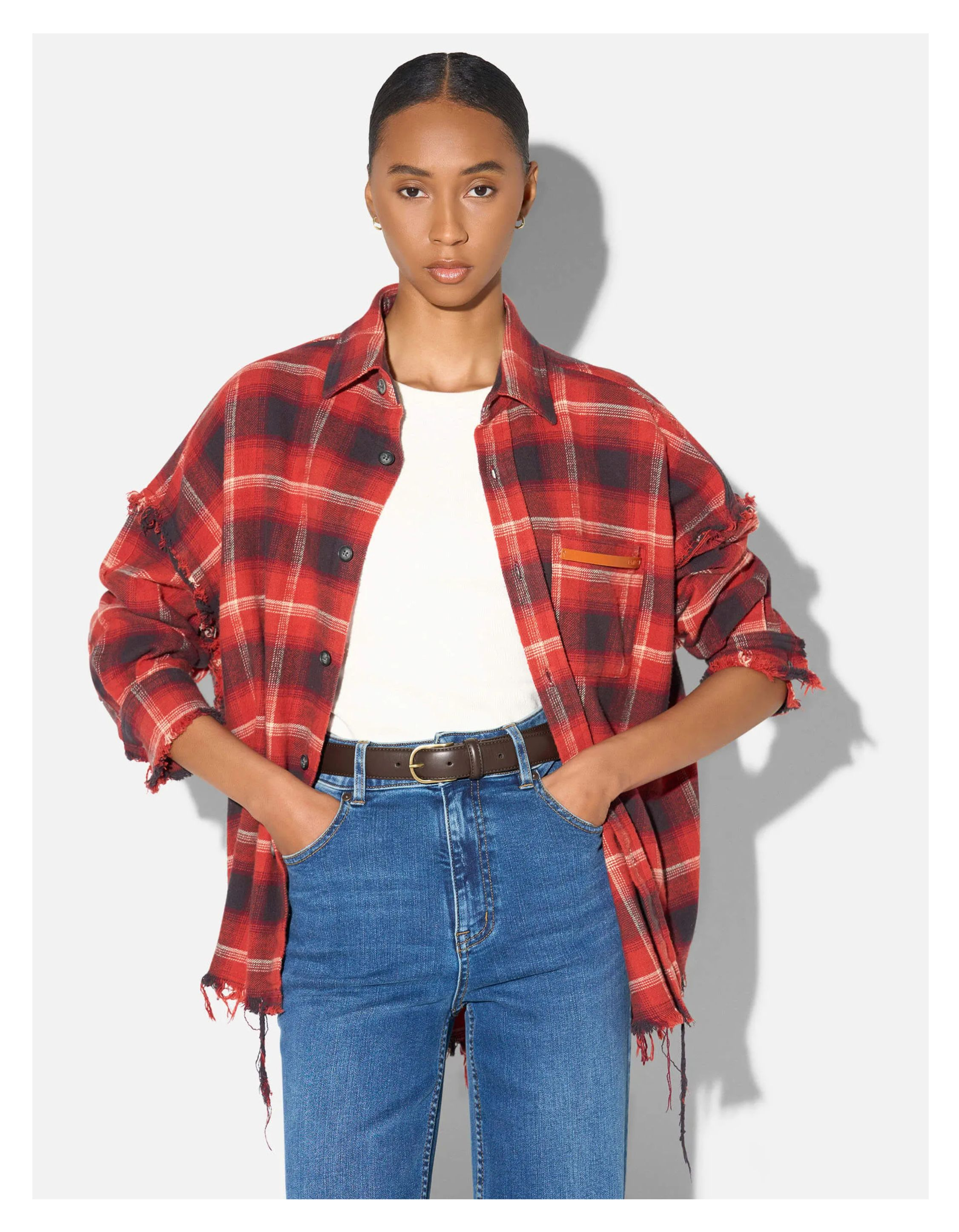 Janice Darter Blouses Rood Darter