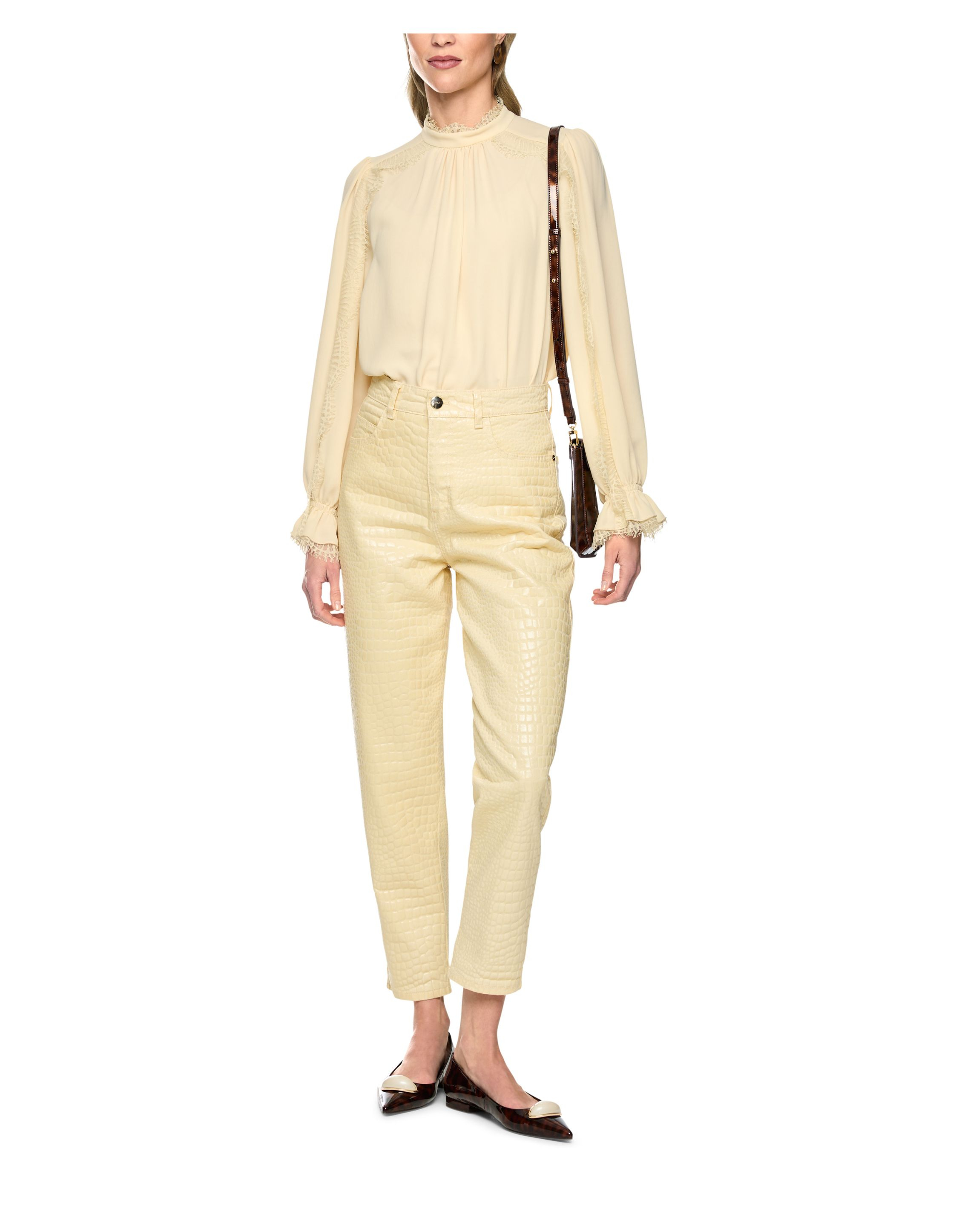 Marccain Blouse Blouses Creme Bc 51.18 W90