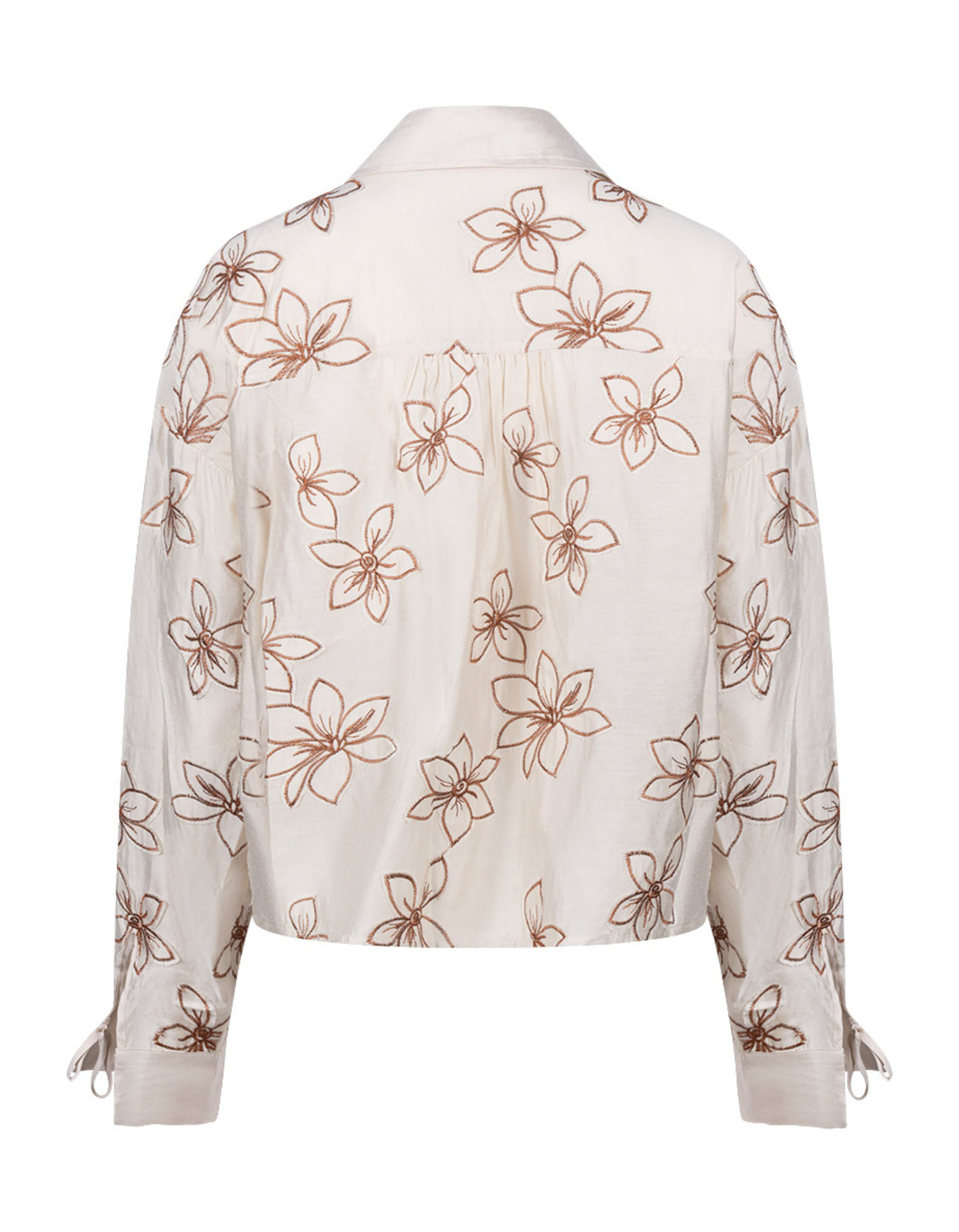 Nukus Bailey Blouse Flower Blouses Zand Nkf02118