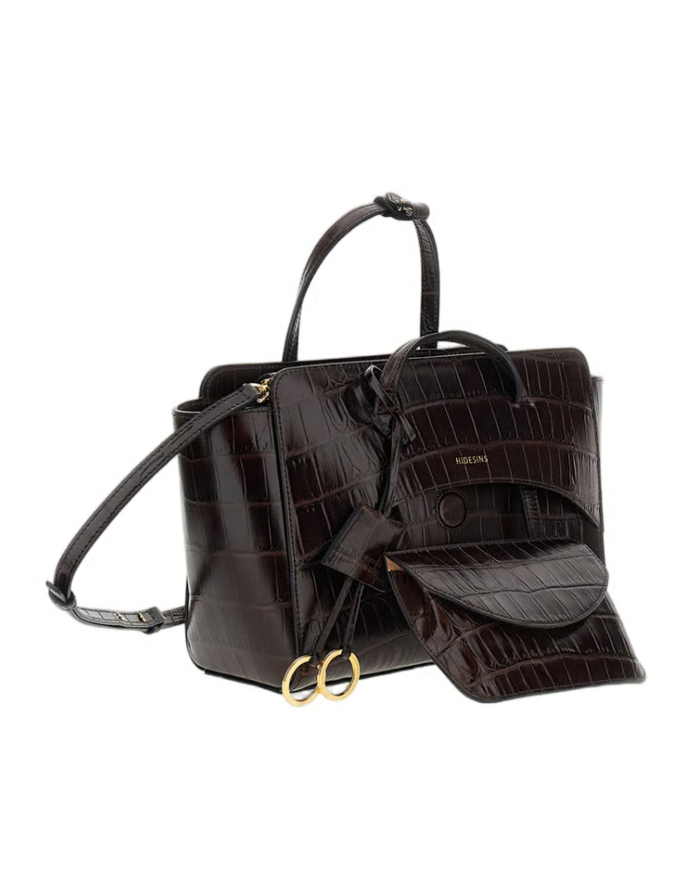 Hidesins Flap M Handtassen Bruin Fl12cc