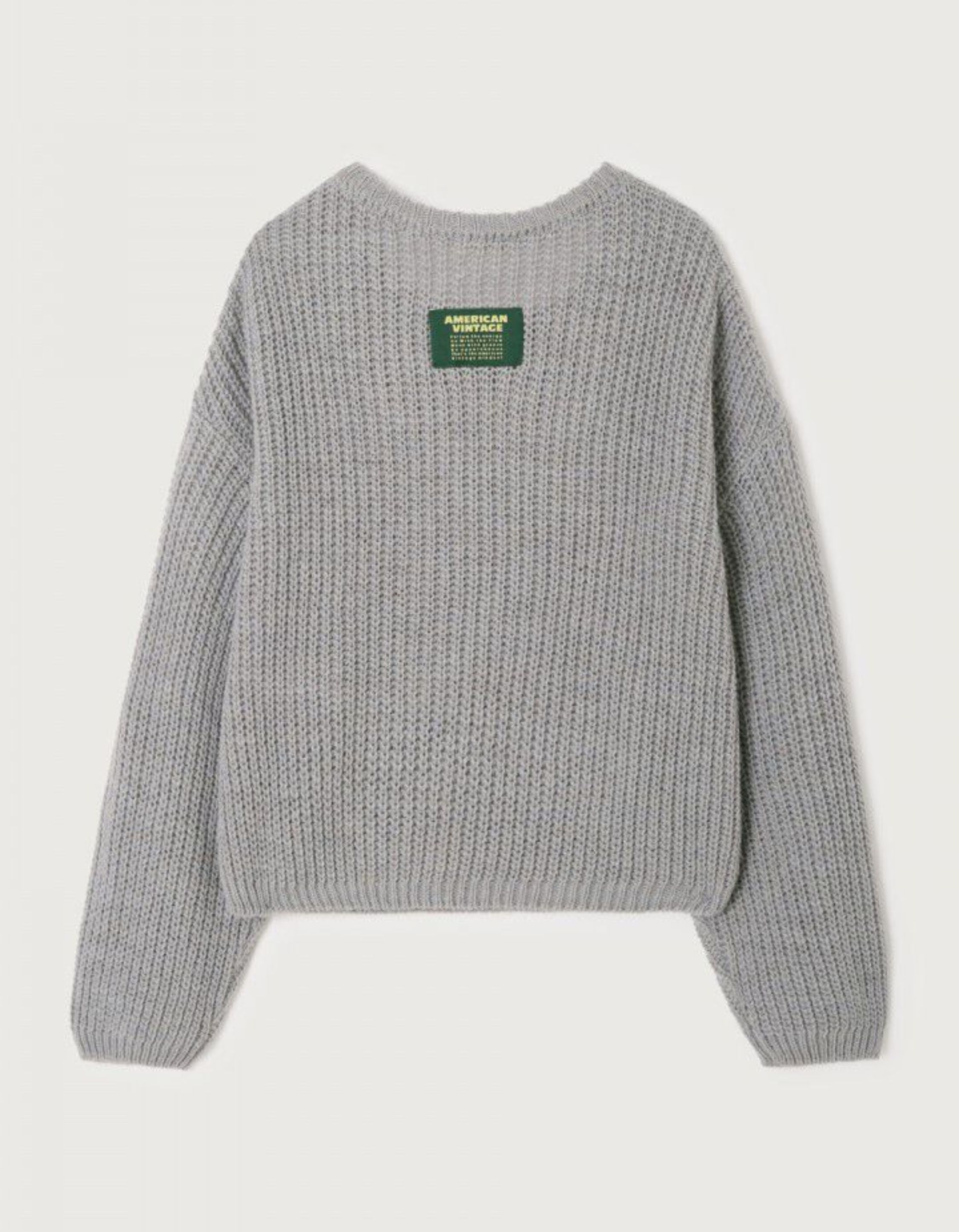 American Vintage Cyrow Pullovers Grijs Cyr18ah26