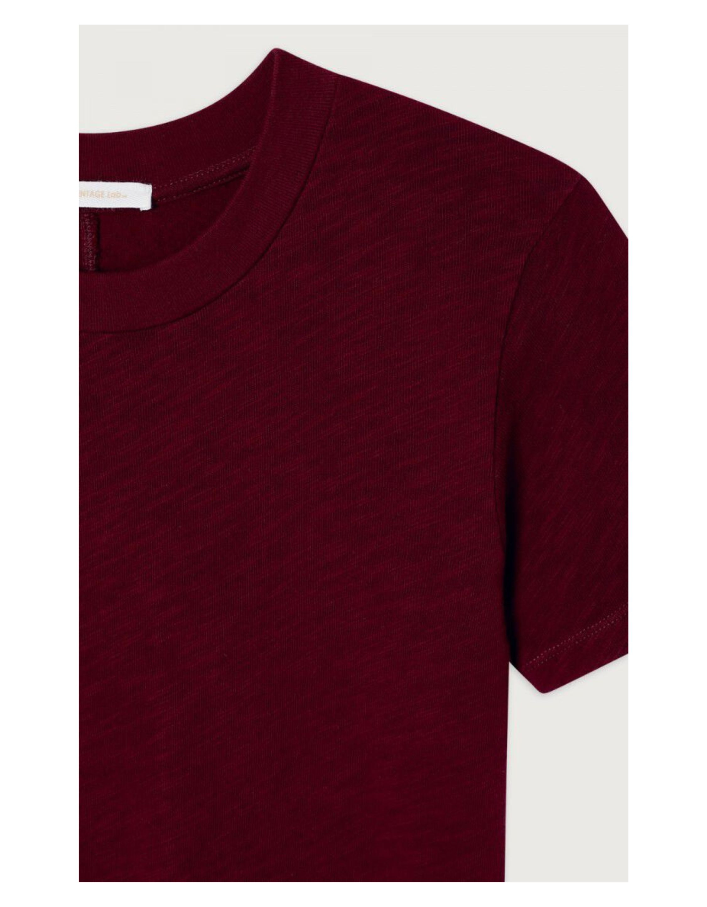 American Vintage Sonoma T-shirts Bordeaux Son28gh26