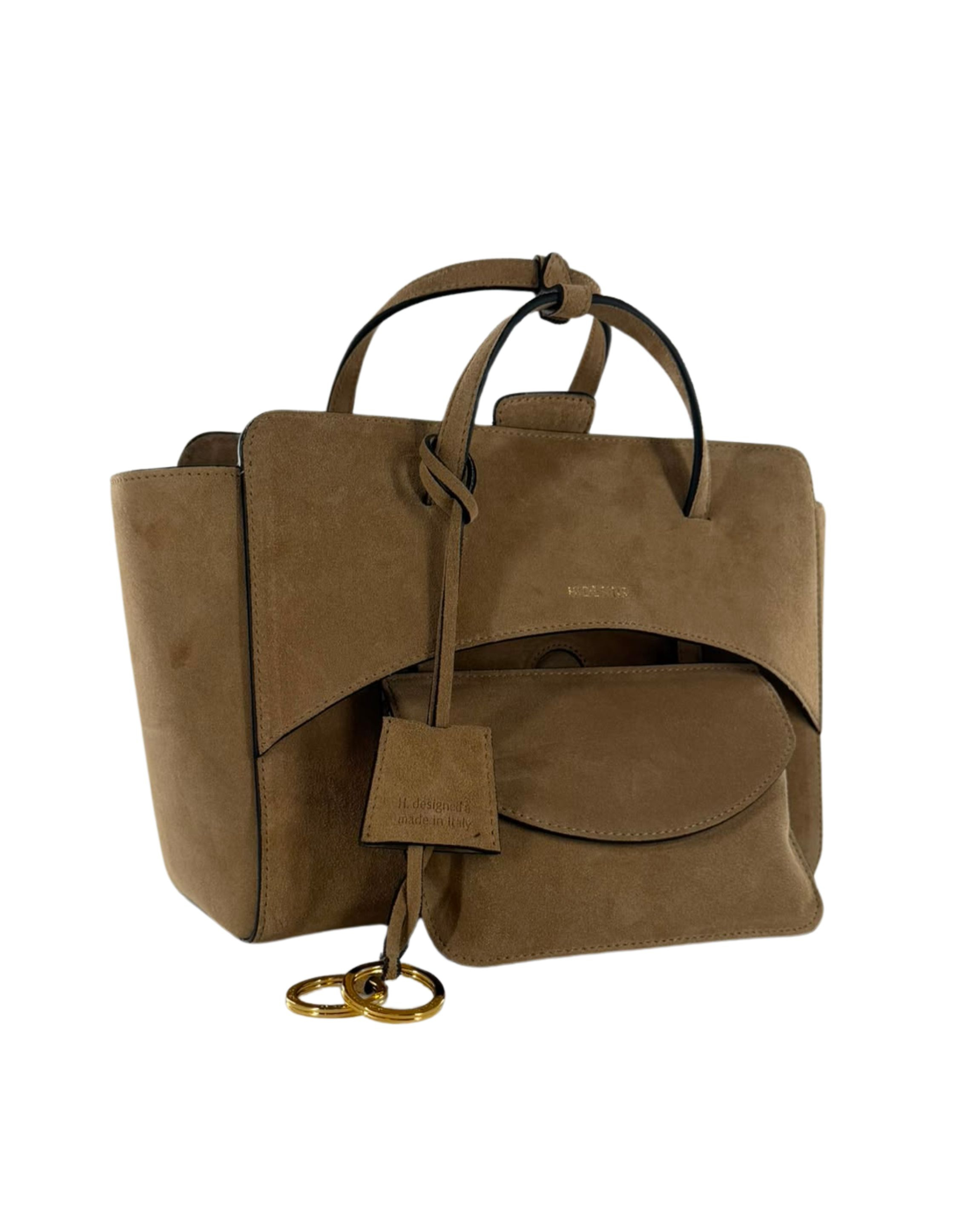 Hidesins Flap M Handtassen Camel Fl12sd