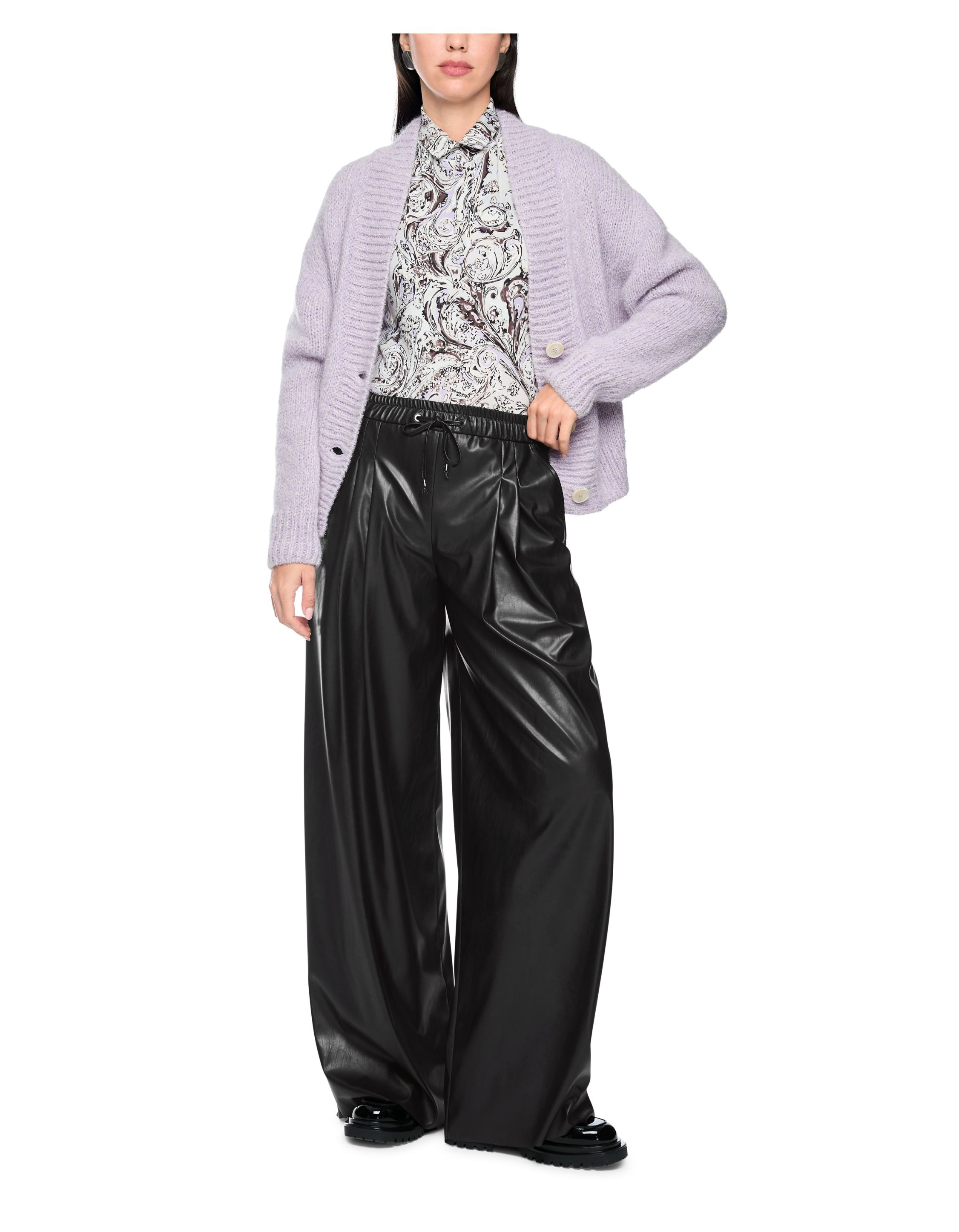 Marccain Pantalon Pantalons Zwart Bc 81.13 J20