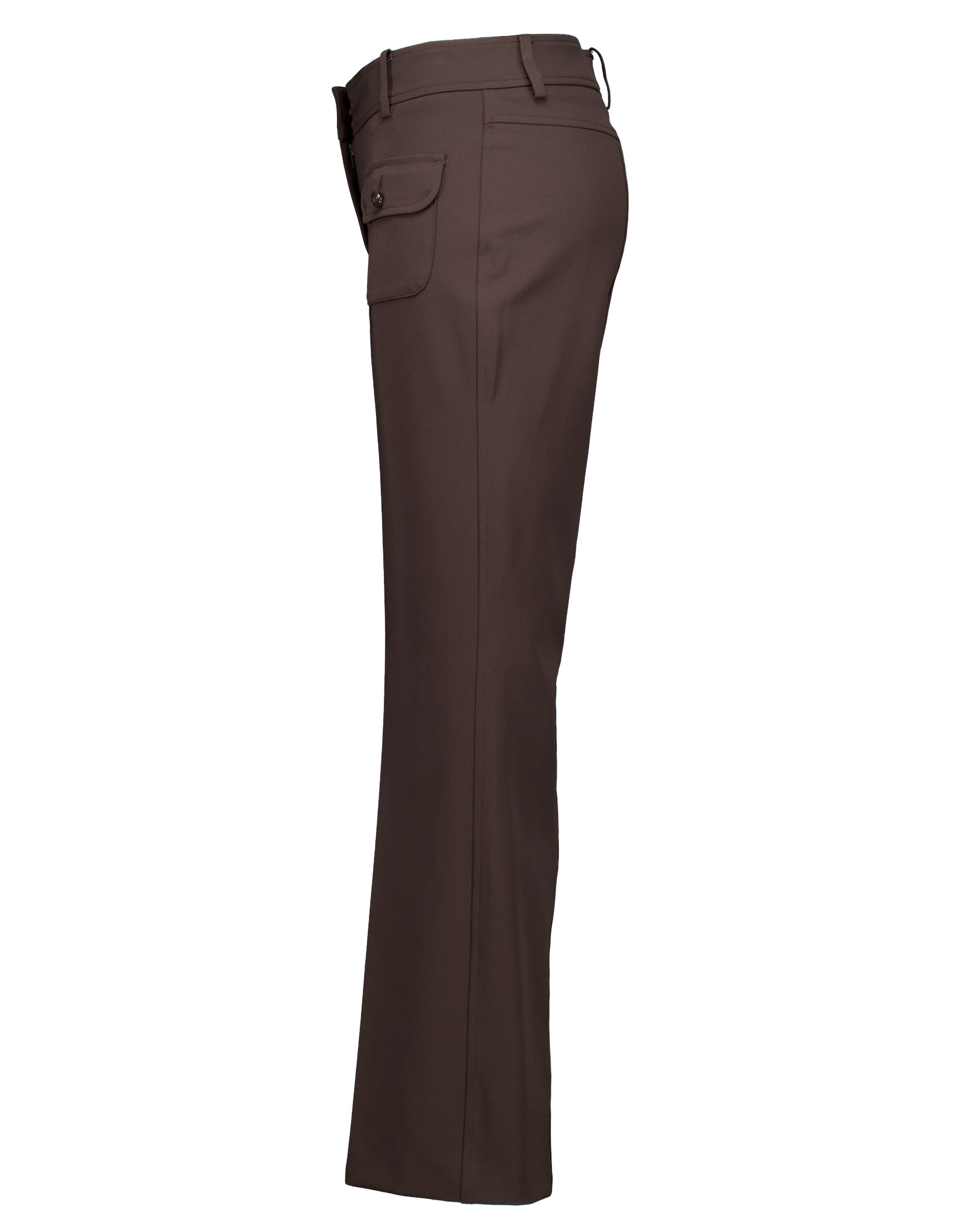 Cambio Farah Patched Pocket Pantalons Donkerbruin 6111 0427 00