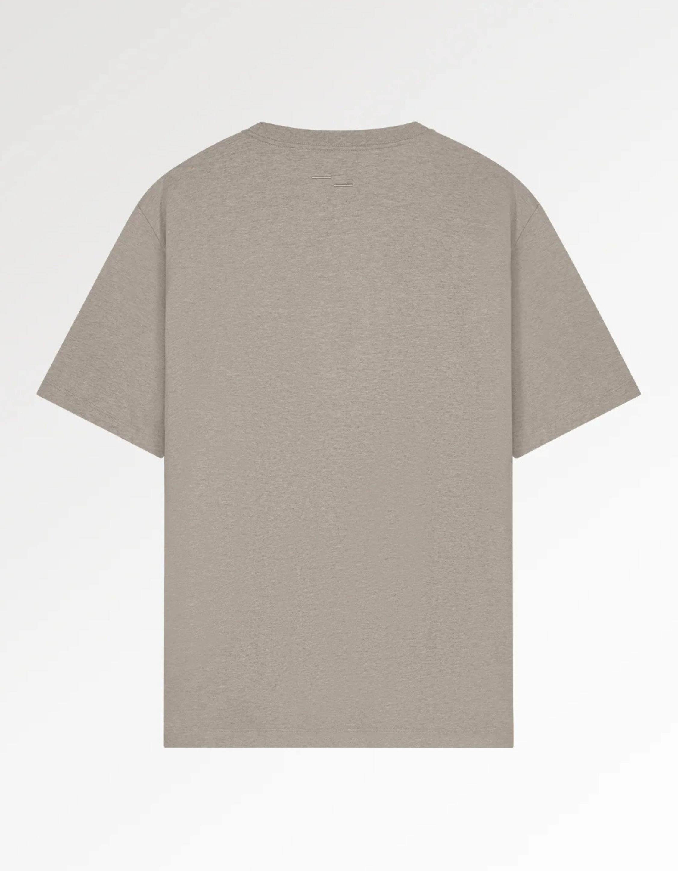 Filling Pieces 422620500397 T-shirts Beige Embroidered Knot Melange