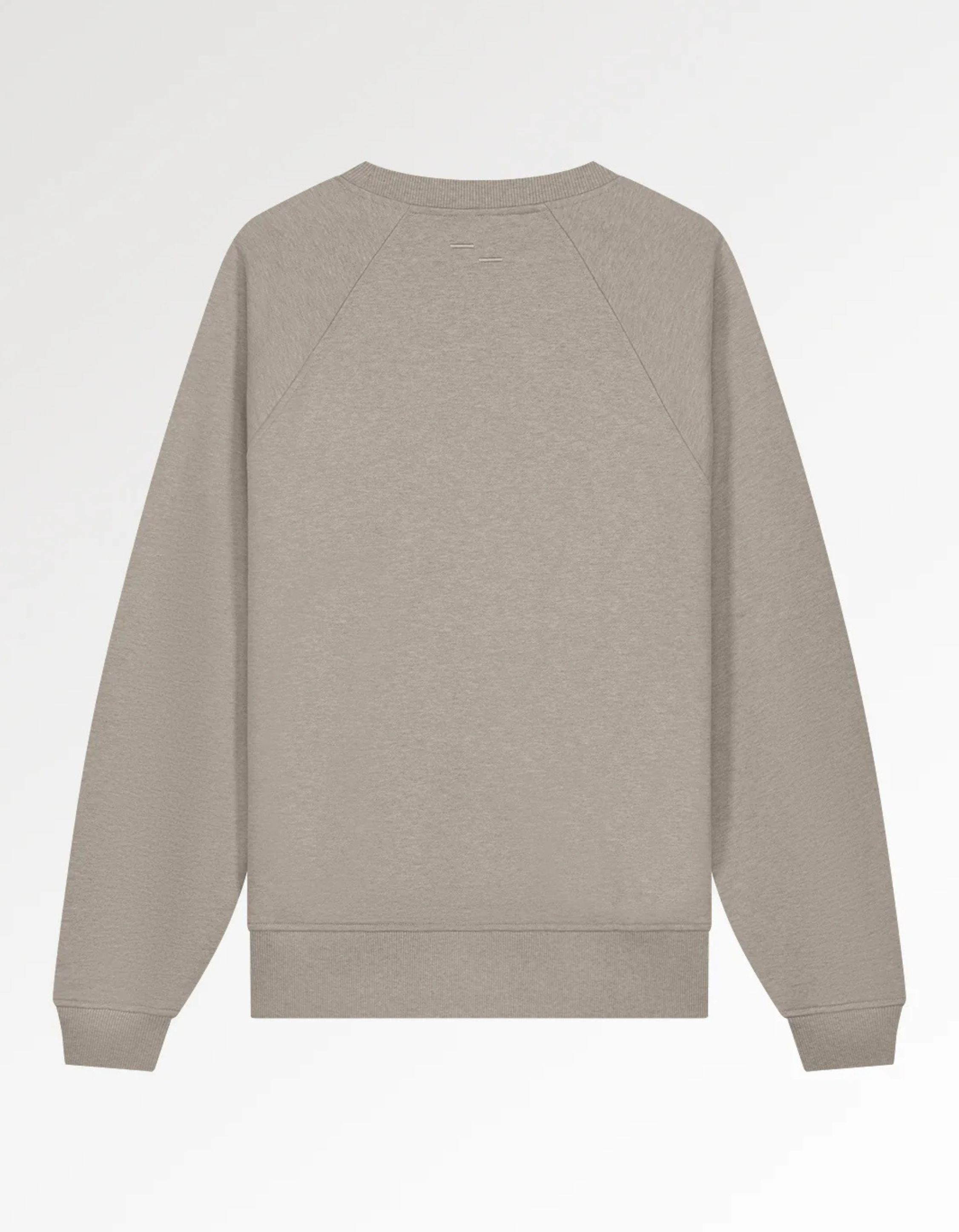 Filling Pieces 422630500397 Sweaters Beige Sweatshirt Embroidered Knot Melange