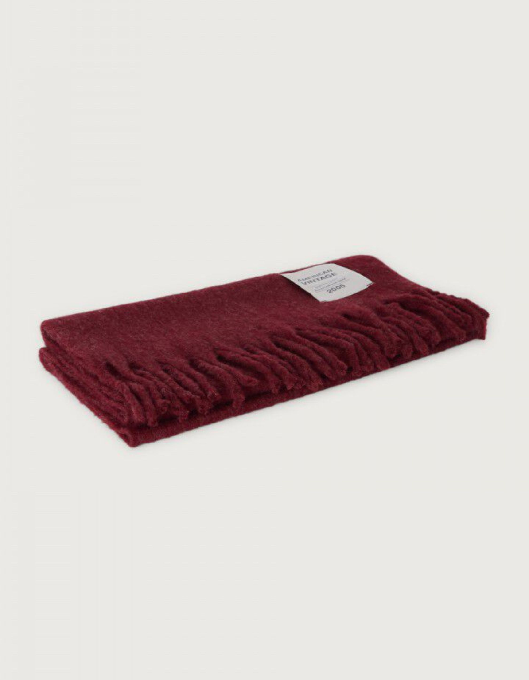 American Vintage Zinaco Sjaals Bordeaux Zi20ah26