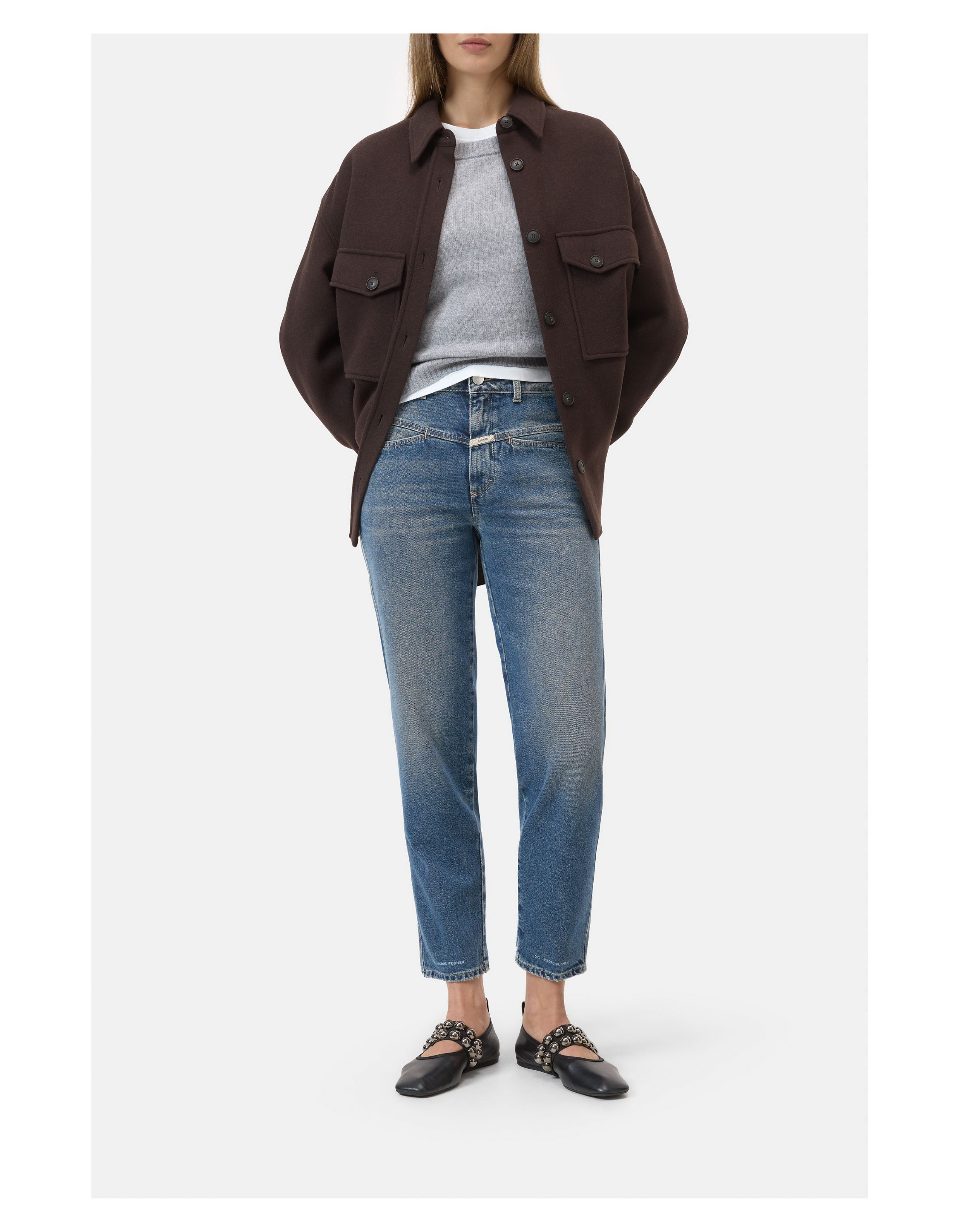 Closed Pedal Pusher Jeans Blauw C21002-05a-50