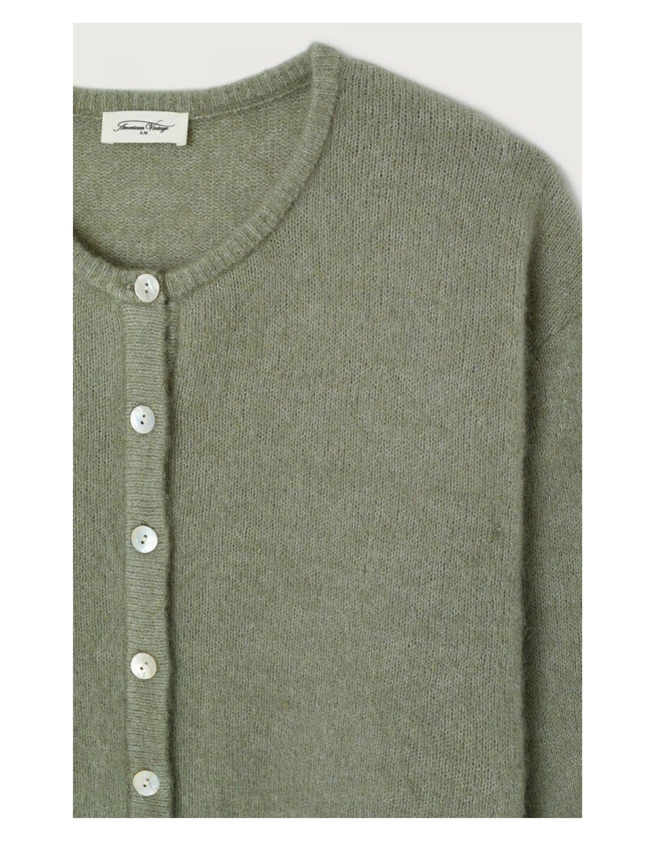 American Vintage Vitow Vesten Khaki Vito19eh26