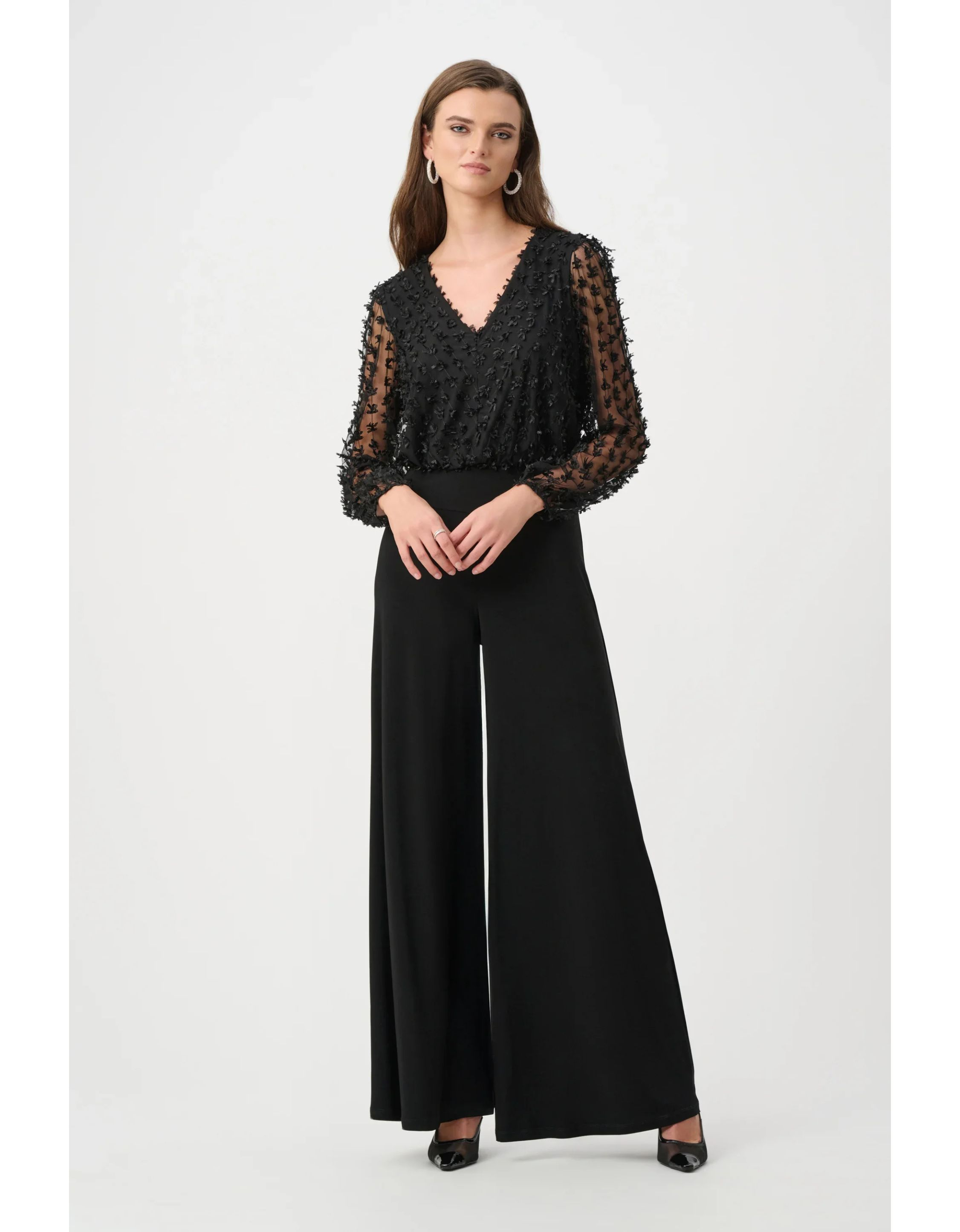 Joseph Ribkoff Lds Jumpsuit Jumpsuits Zwart 263723