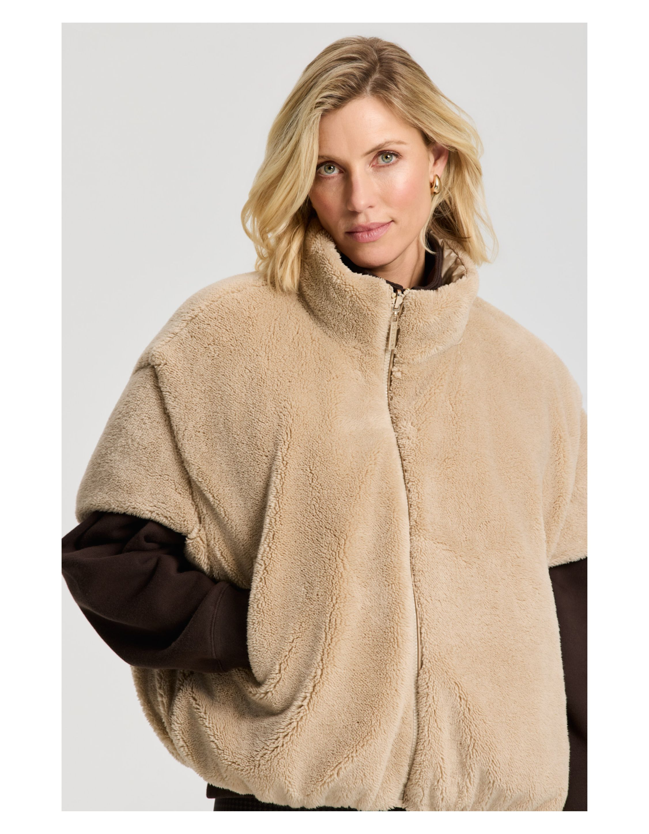 Deblon Sports Hazel Reversible Bodywarmers Zand 2630903
