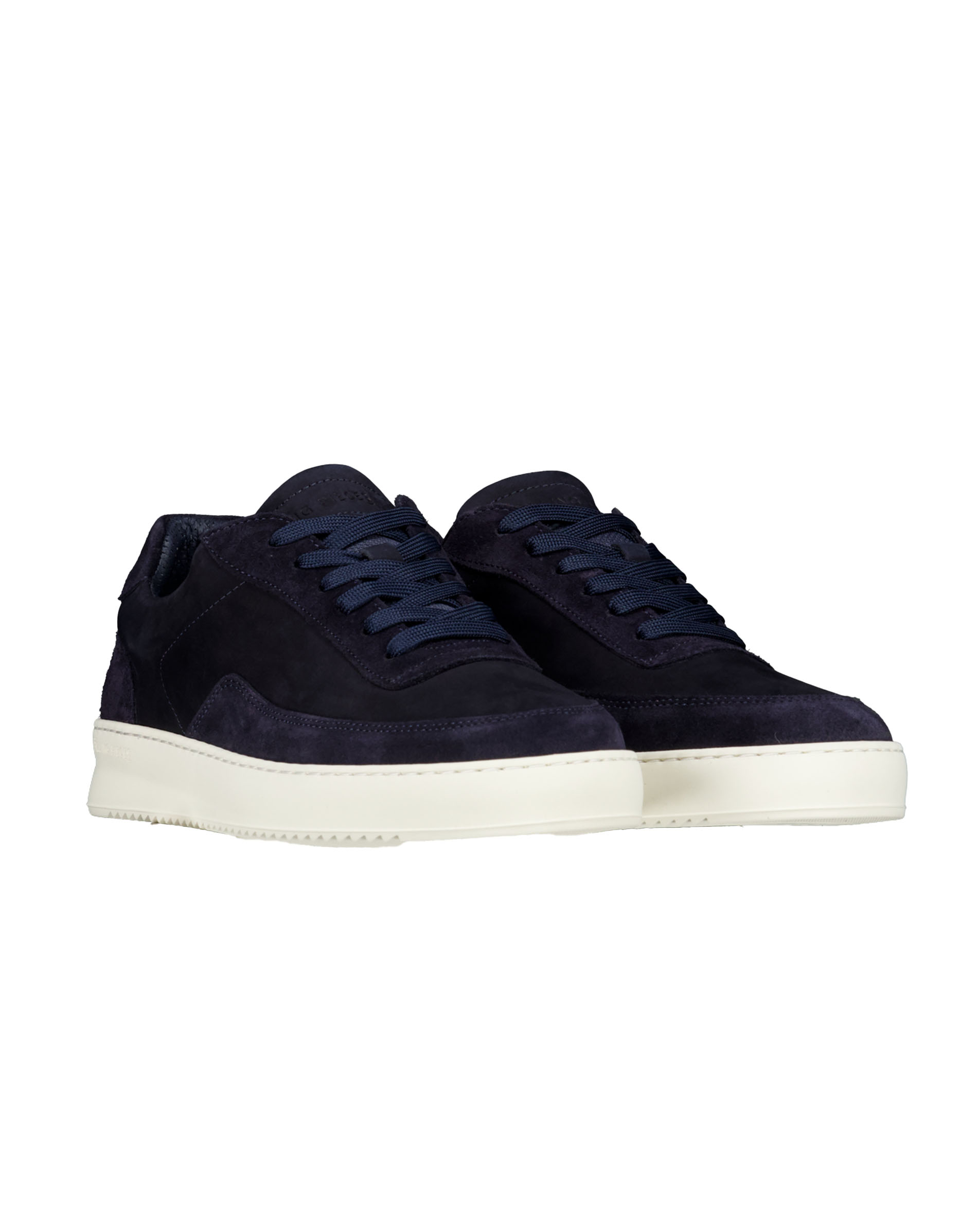 Filling Pieces 122610301353 Sneakers Donkerblauw Mondo Suede Grain