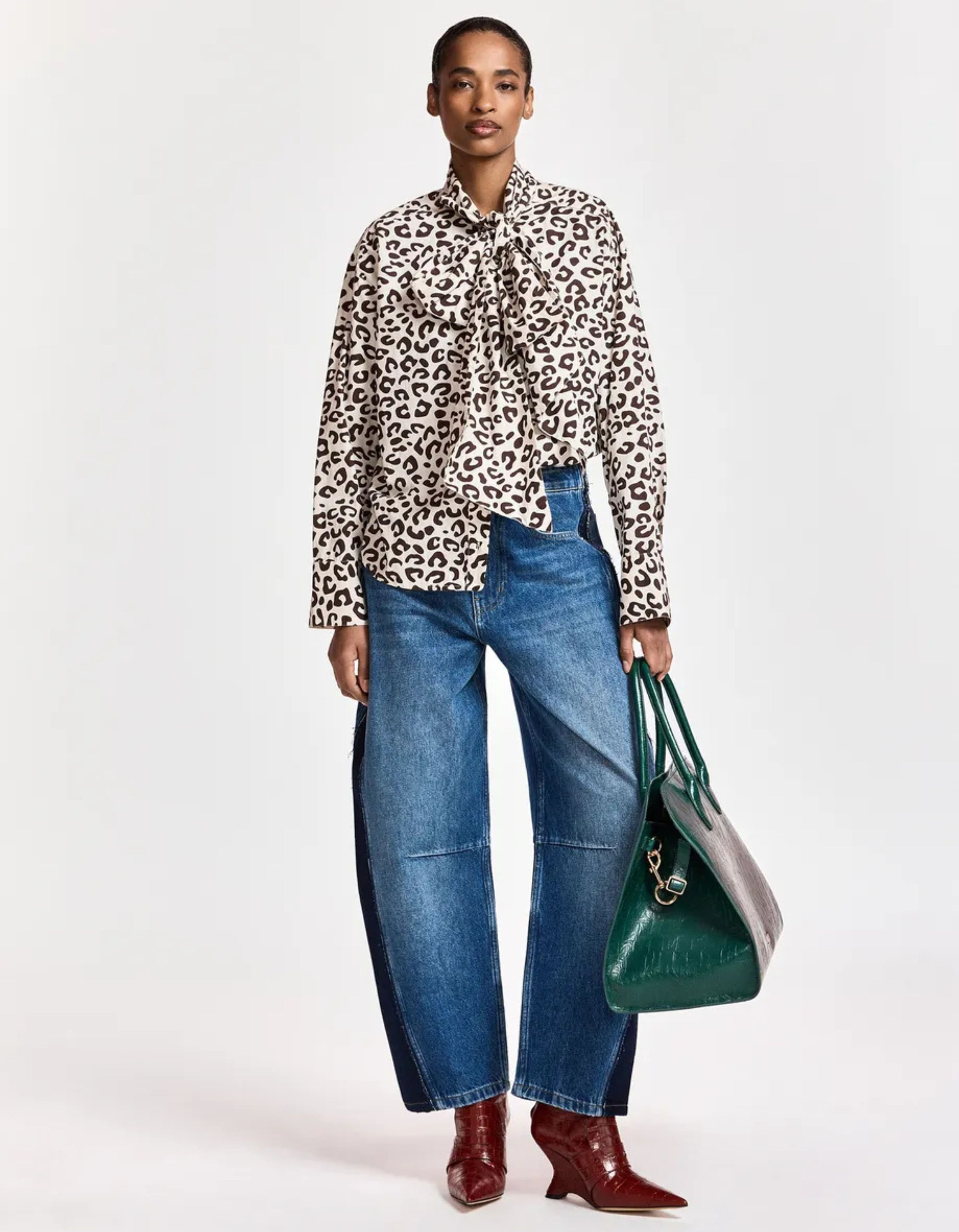 Essentiel Antwerp Patchwork Jeans Jeans Blauw Kashba