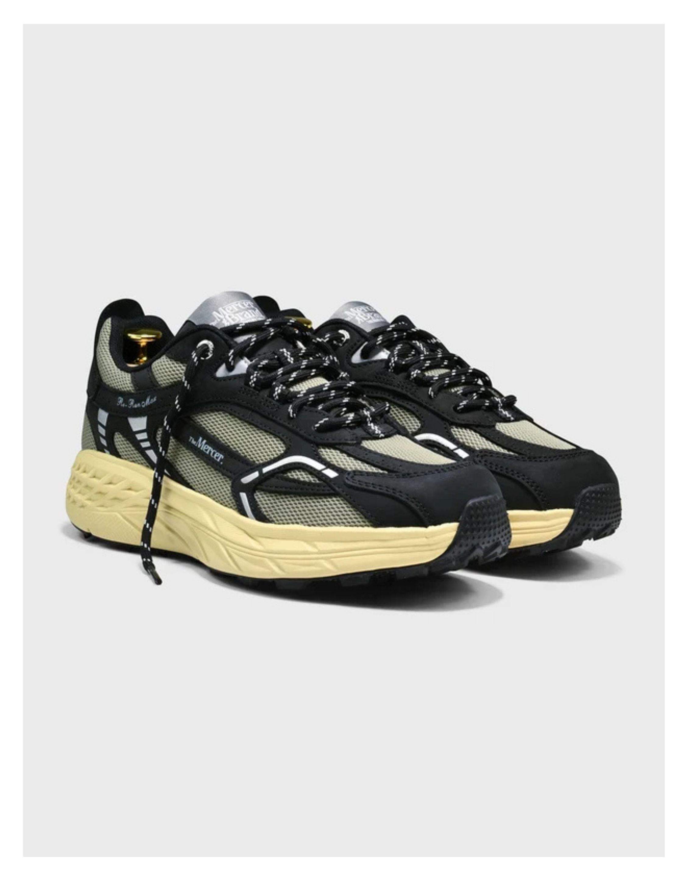 Mercer The Re-run Max Sneakers Anthraciet Me263025