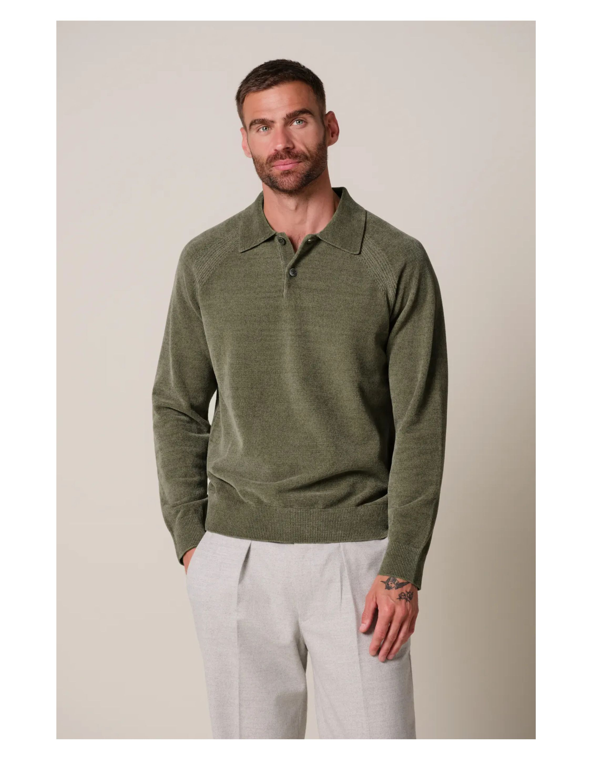 Profuomo Ppxj30036 Polos Groen Ppxj30036