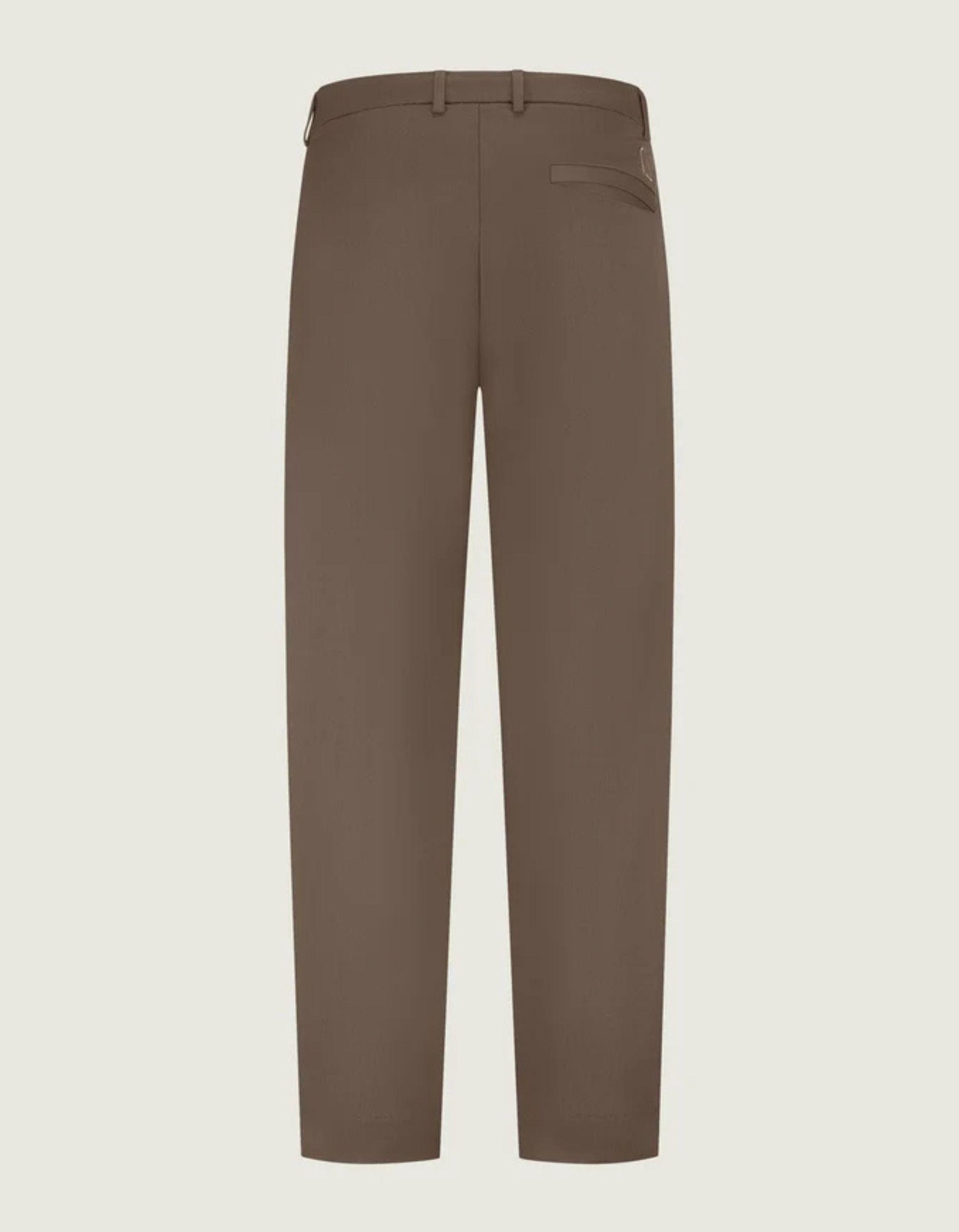 Duquezzi Wool Blend Trousers Pantalons Bruin Dqa50026009
