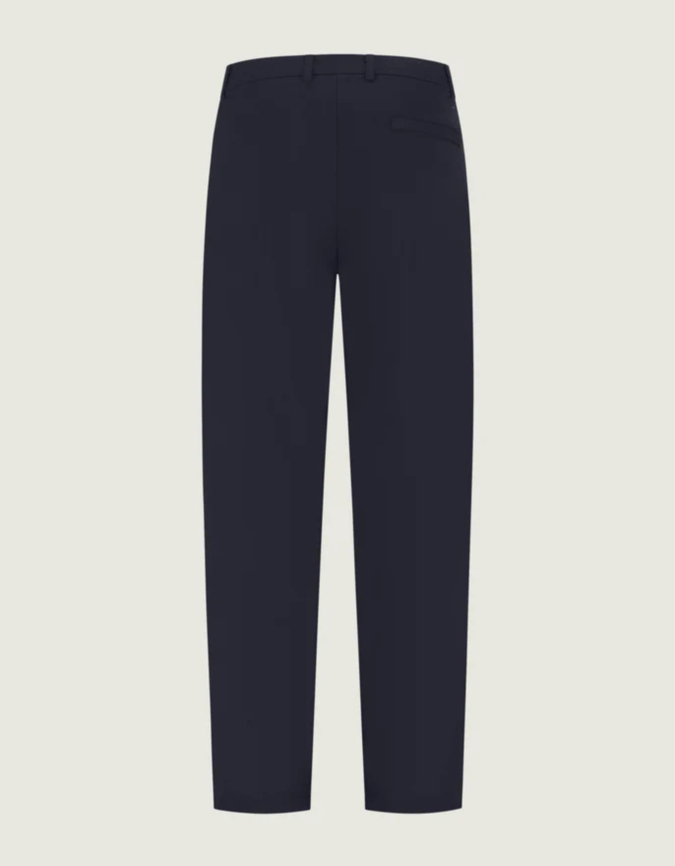 Duquezzi Wool Blend Trousers Pantalons Donkerblauw Dqa50026009