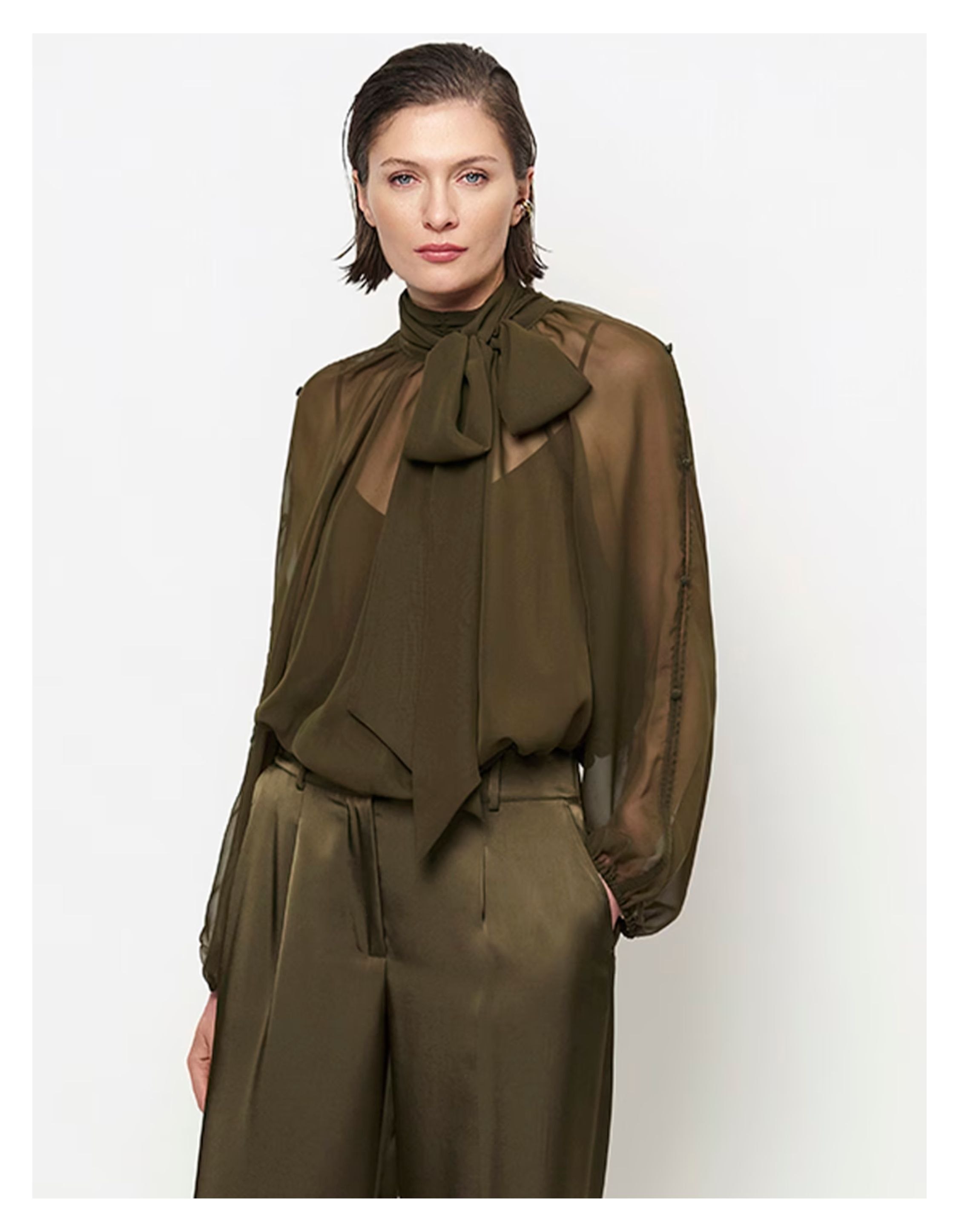 Dante 6 Sonia Blouses Olijf 263193