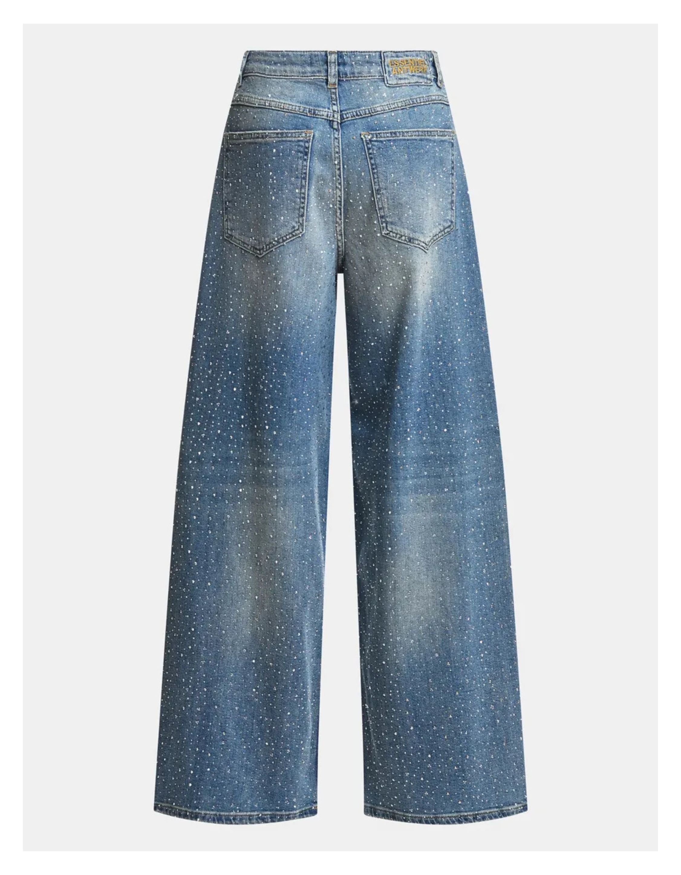 Essentiel Antwerp Rhinestone Jeans Jeans Blauw Kactus
