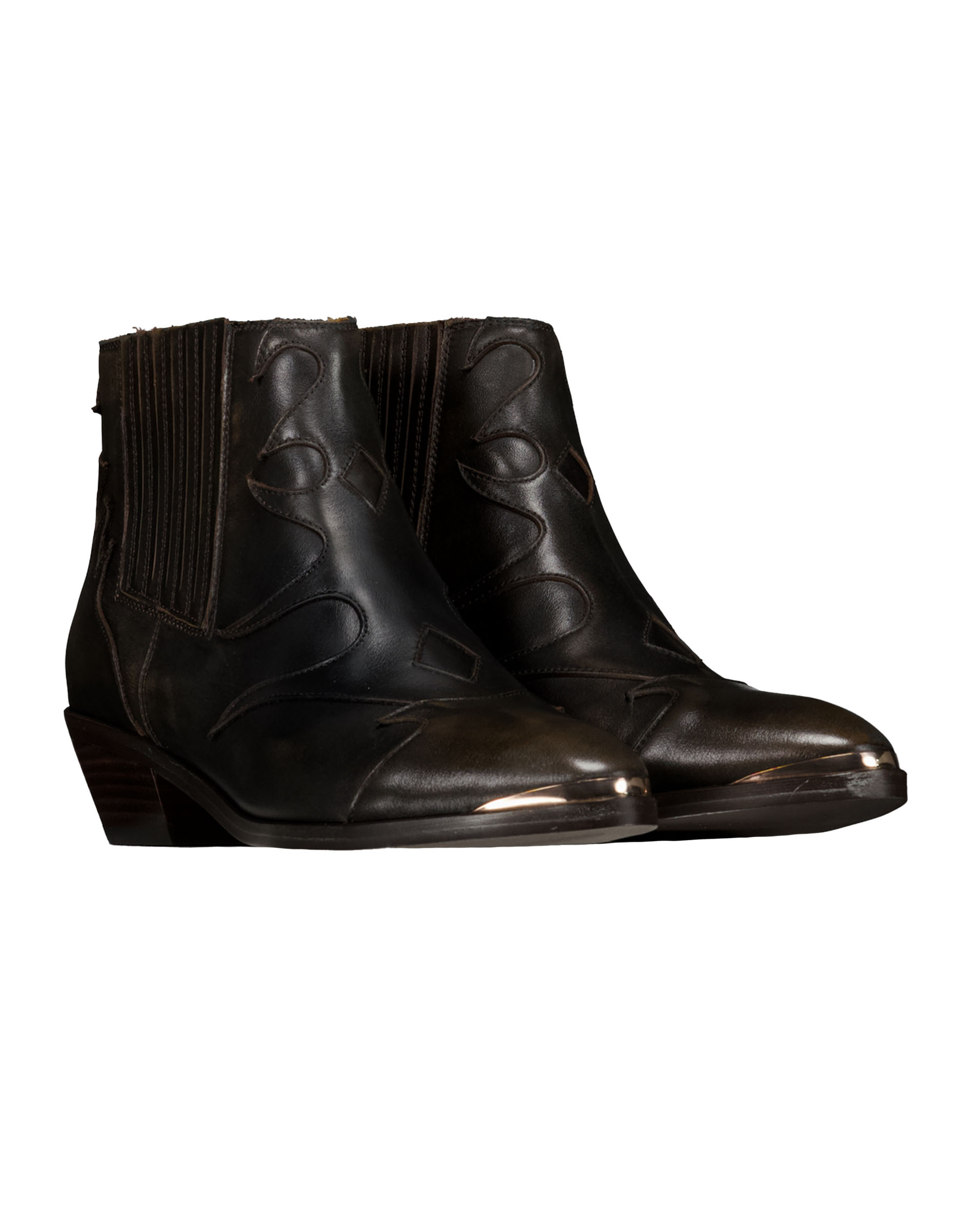 Toral Flo-c Enkellaarzen Taupe Tl-sonia Metal