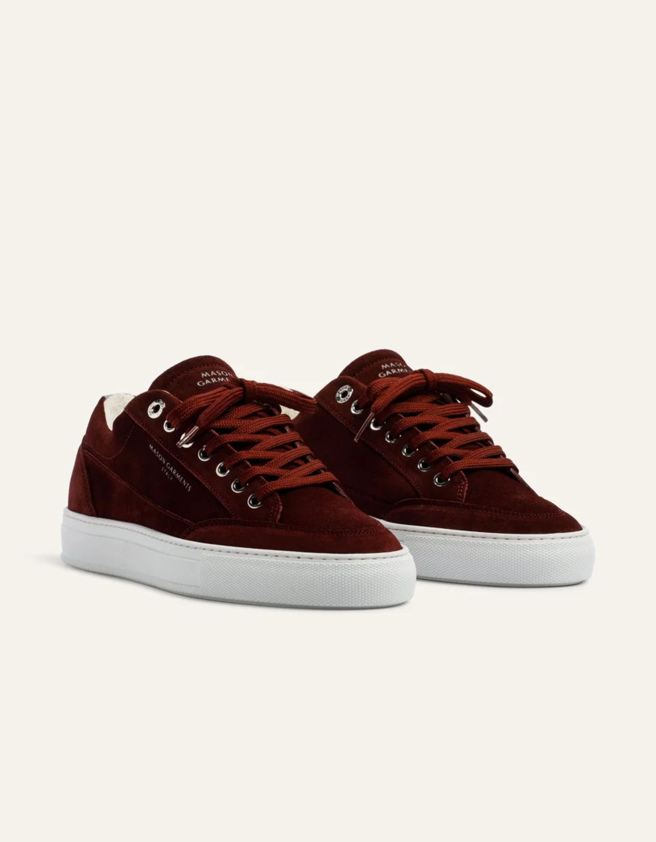 Mason Garments Tia Sarbini Colorato Sneakers Bordeaux Mg62-8