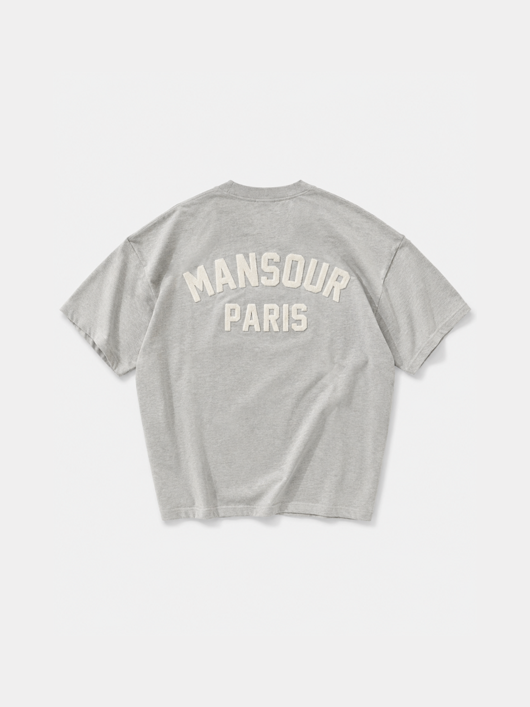 Mansour Paris College T-shirts Grijs Paris College